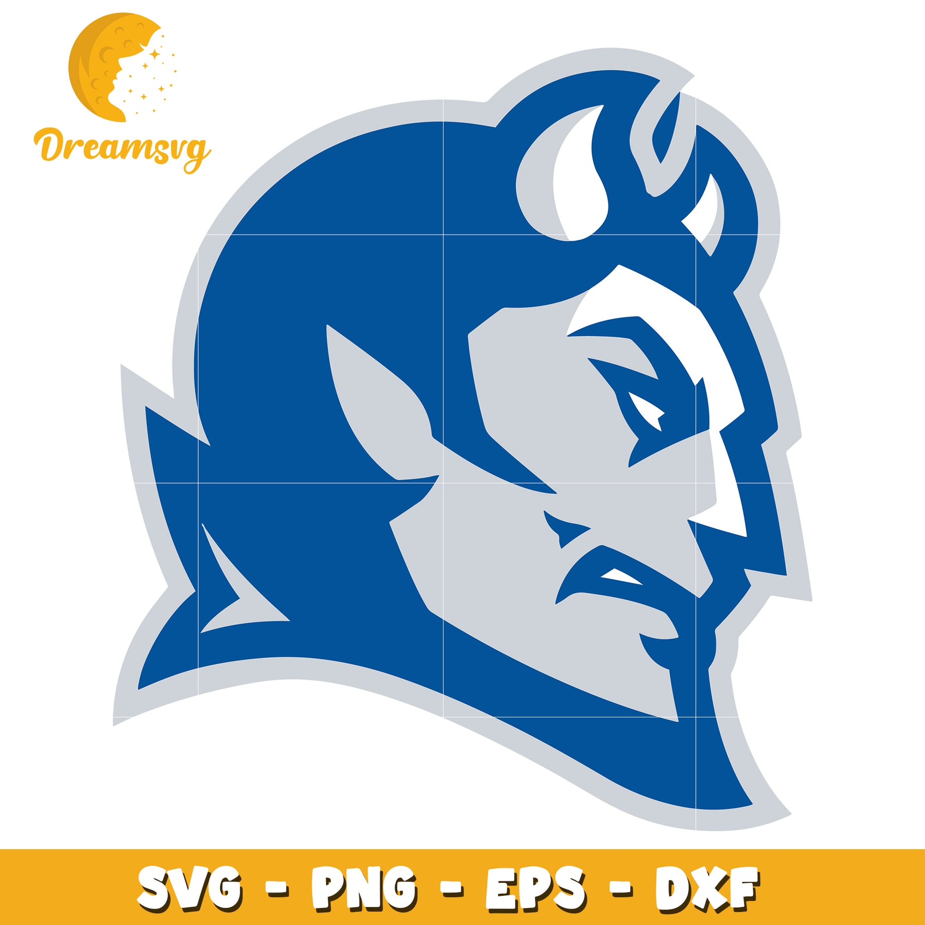 Devil Mascot SVG PNG EPS DXF Cut File