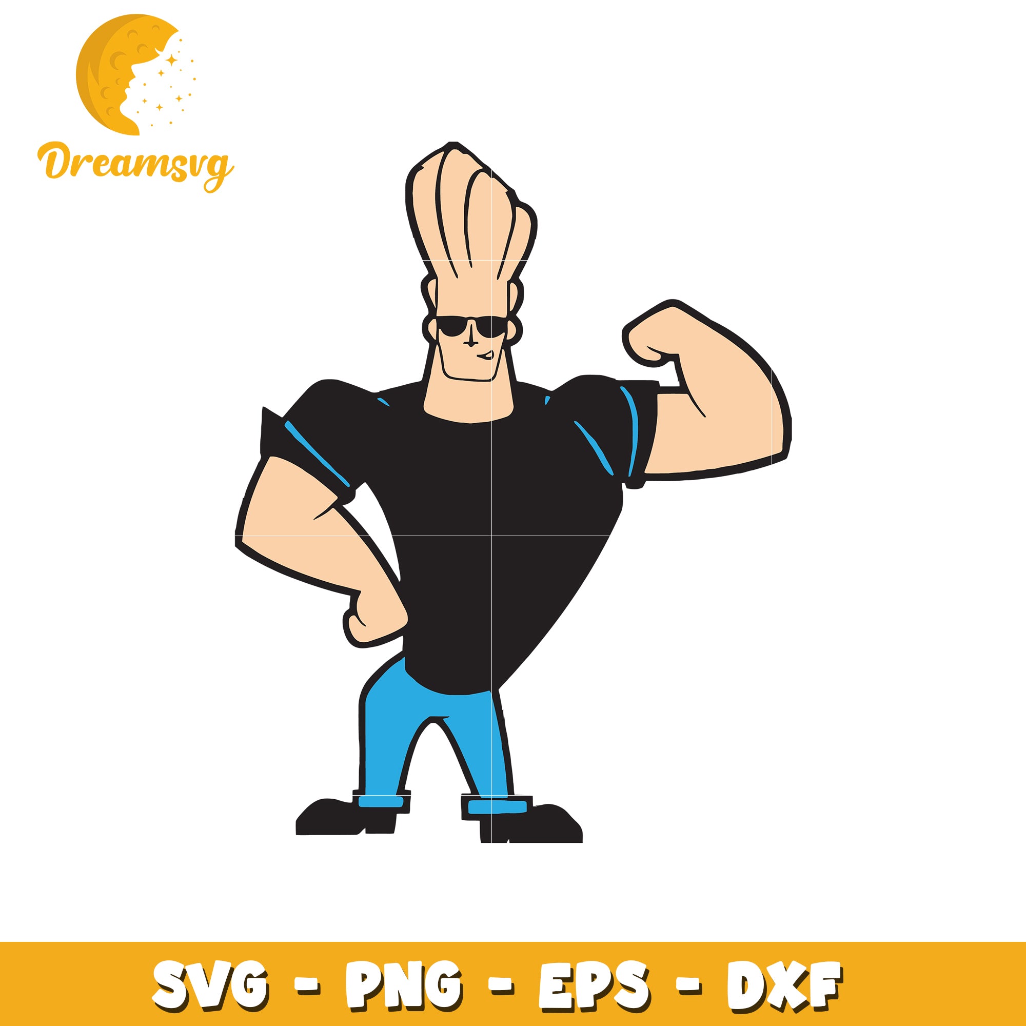 Dexter SVG PNG EPS DXF Cut Files – DreamSVG Store