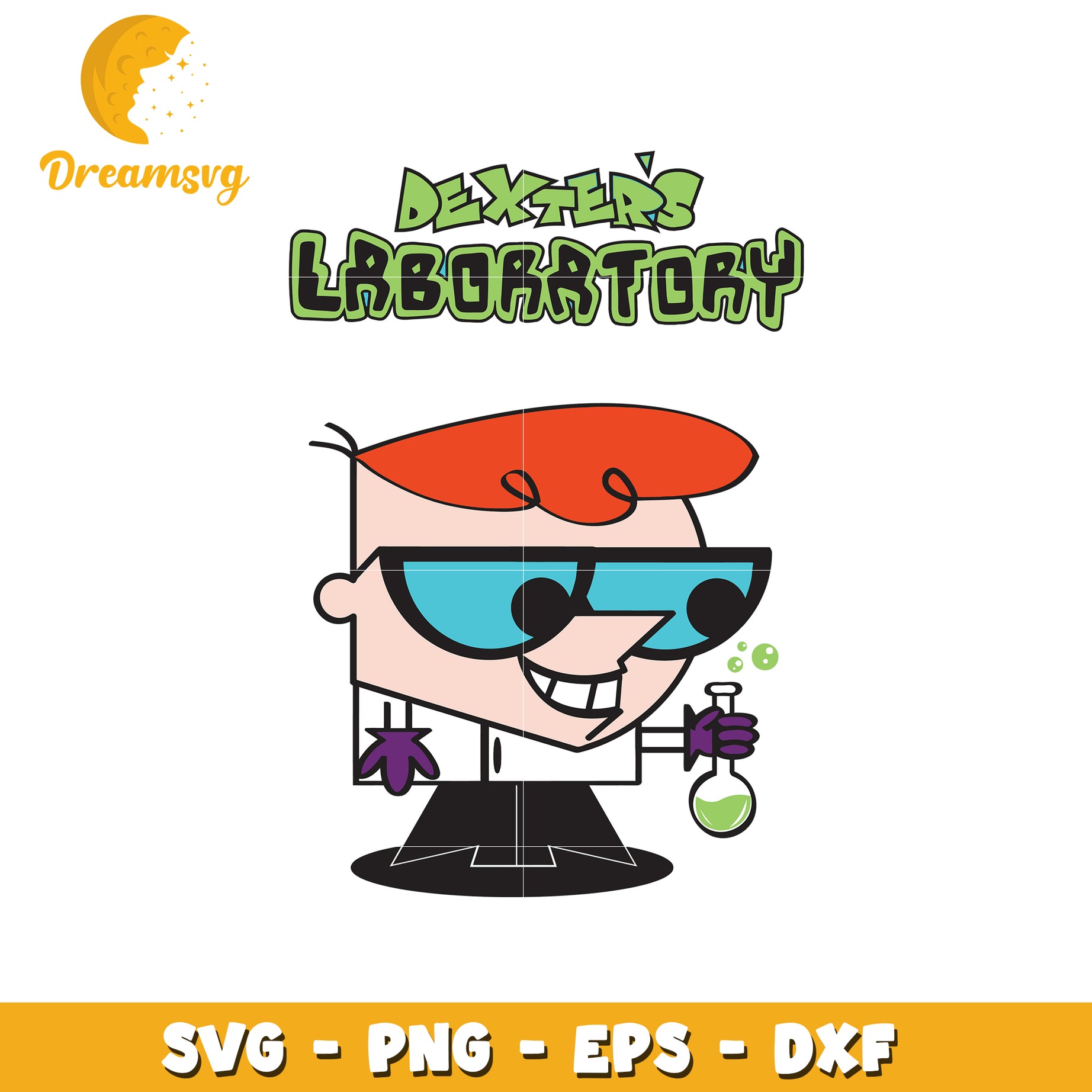 Dexter's Laboratory SVG Cut File