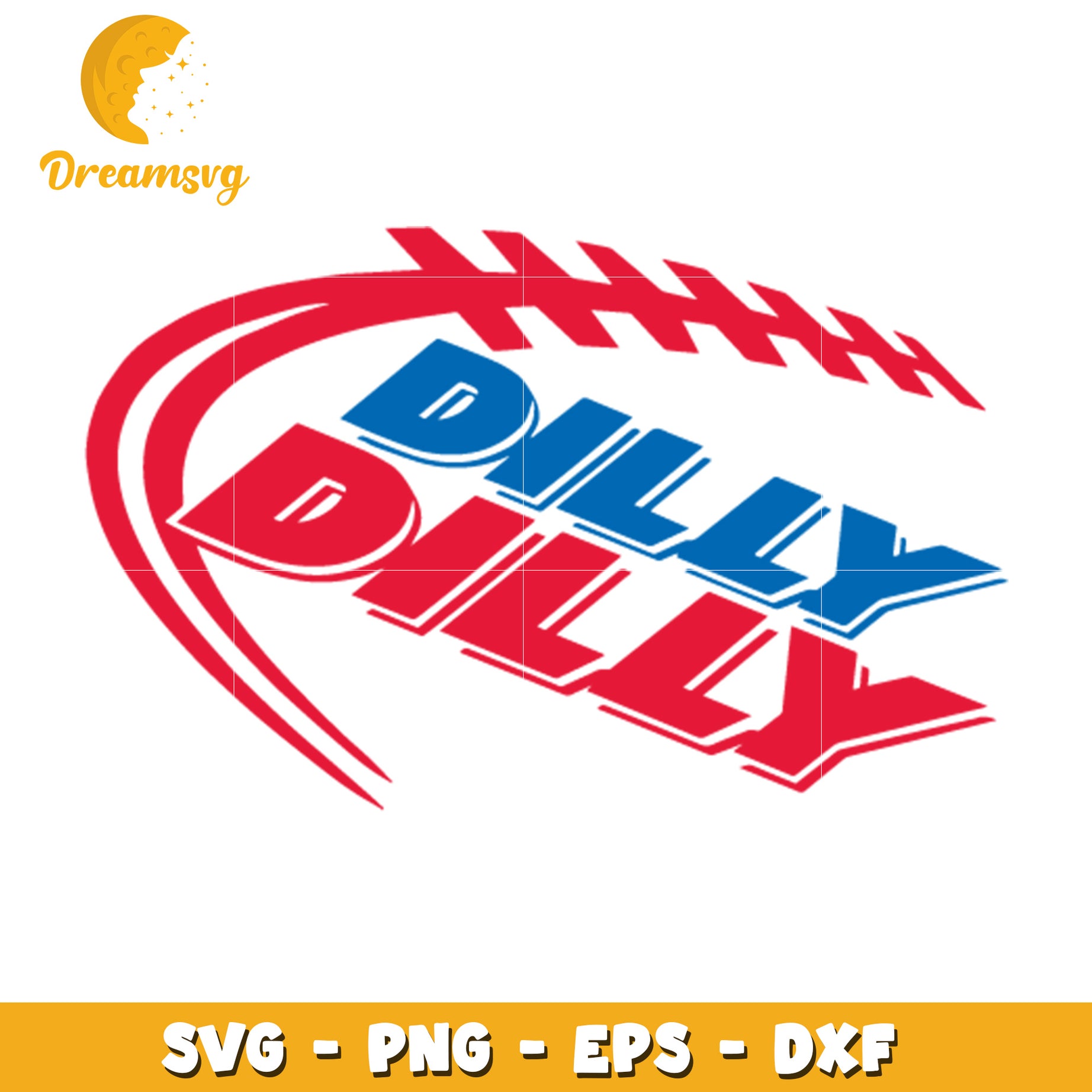 Dilly Dilly Football SVG PNG EPS DXF