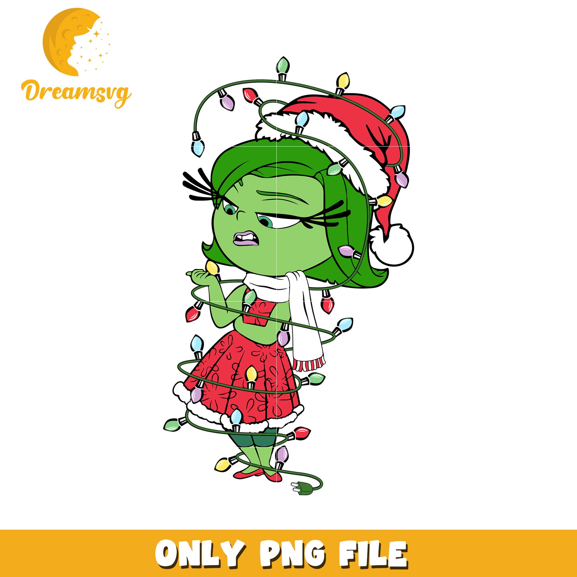 Disgust Christmas PNG Download