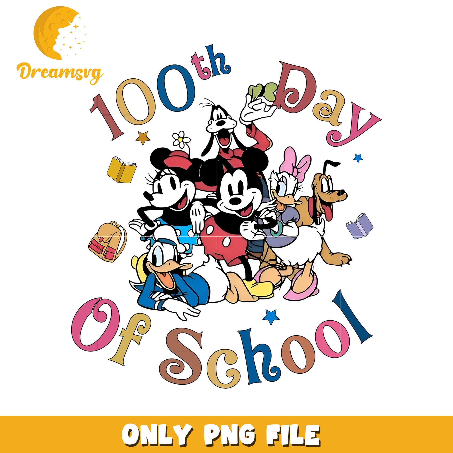 Disney 100th Day Of School PNG