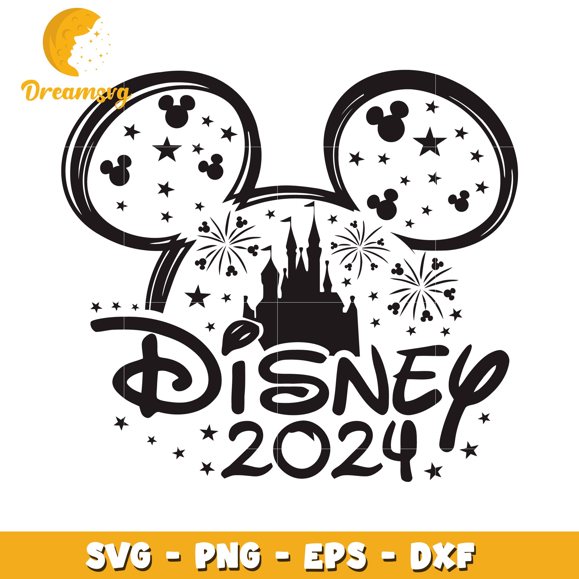 Disney 2024 SVG Cut File