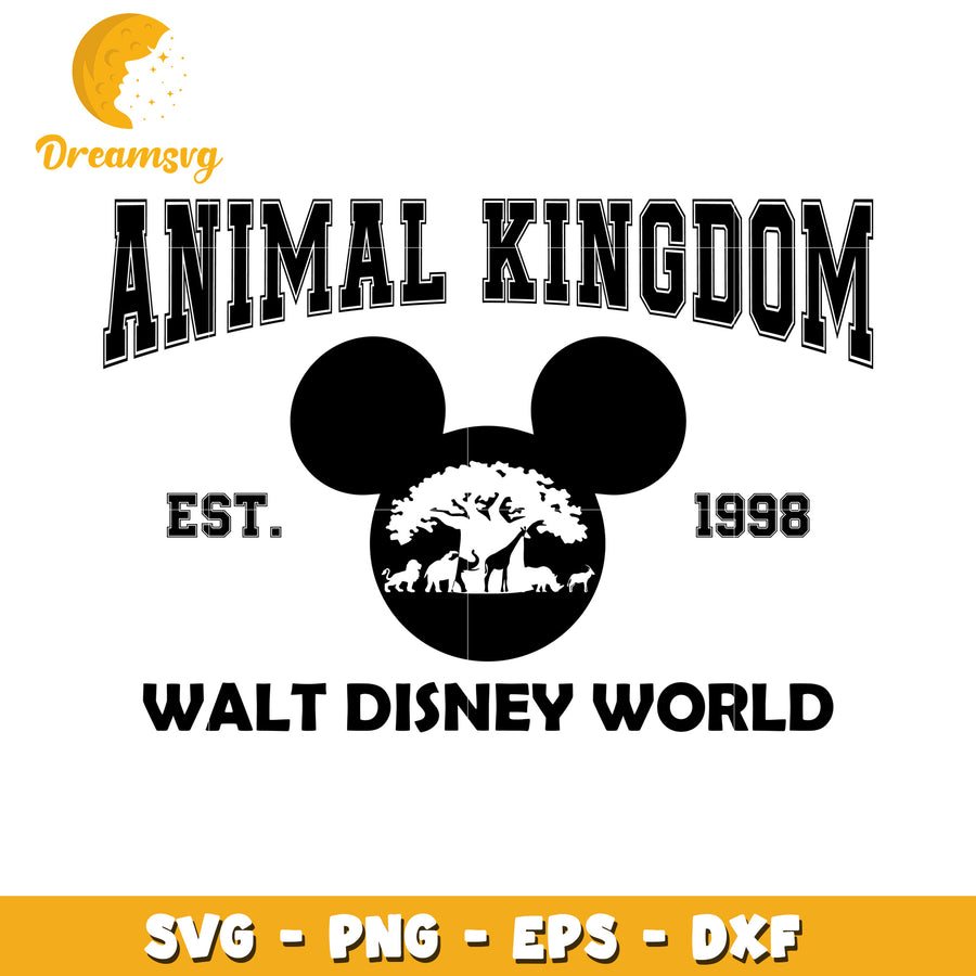 Disney Animal Kingdom SVG Cut File