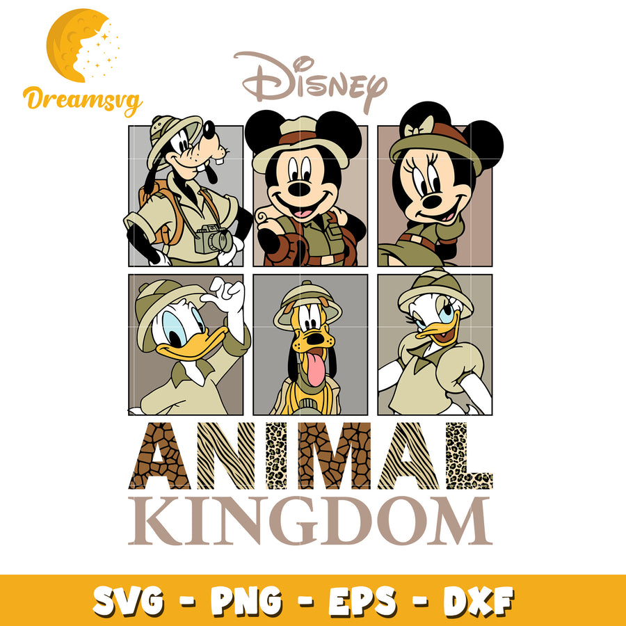 Disney Animal Kingdom SVG Cut Files