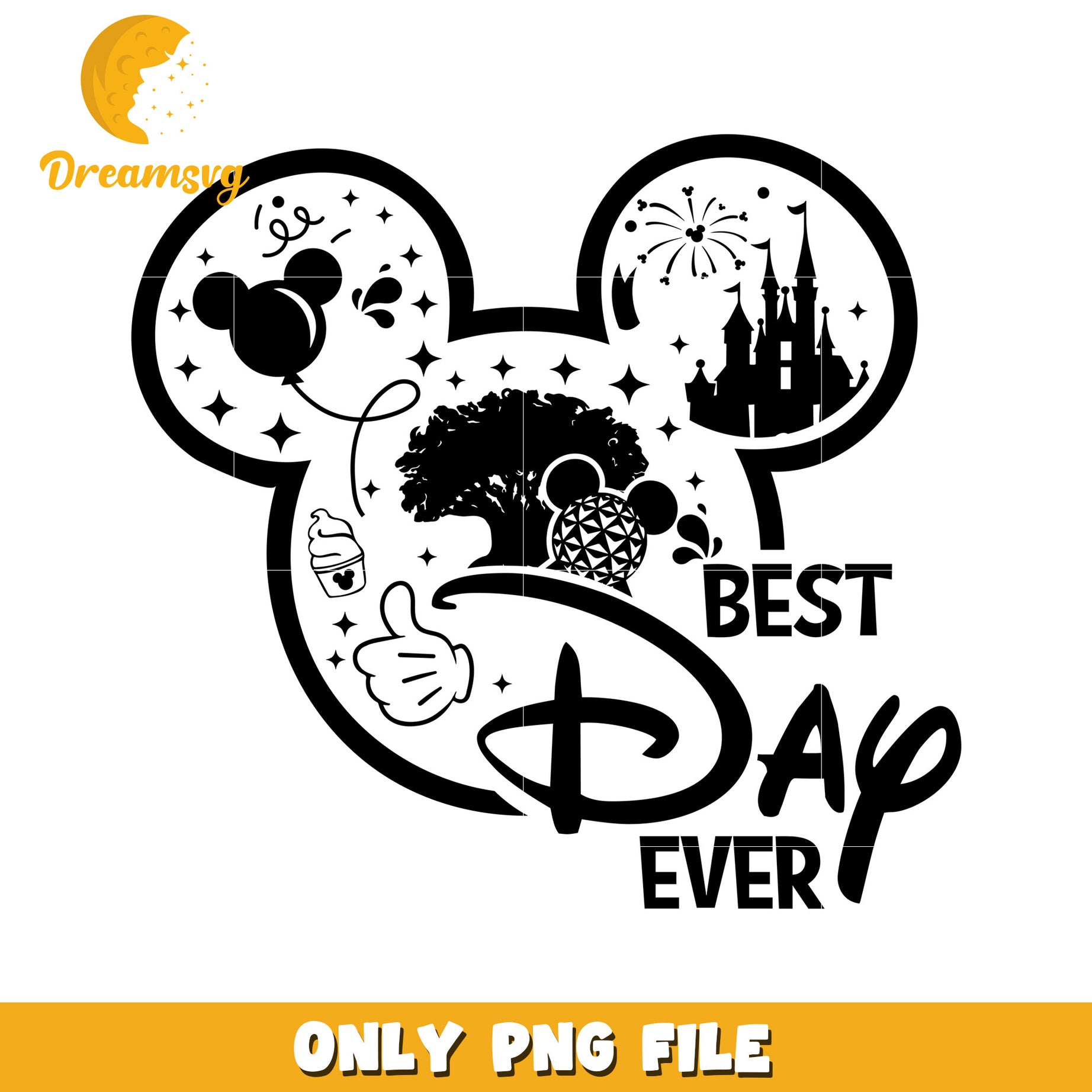 Disney Best Day Ever PNG