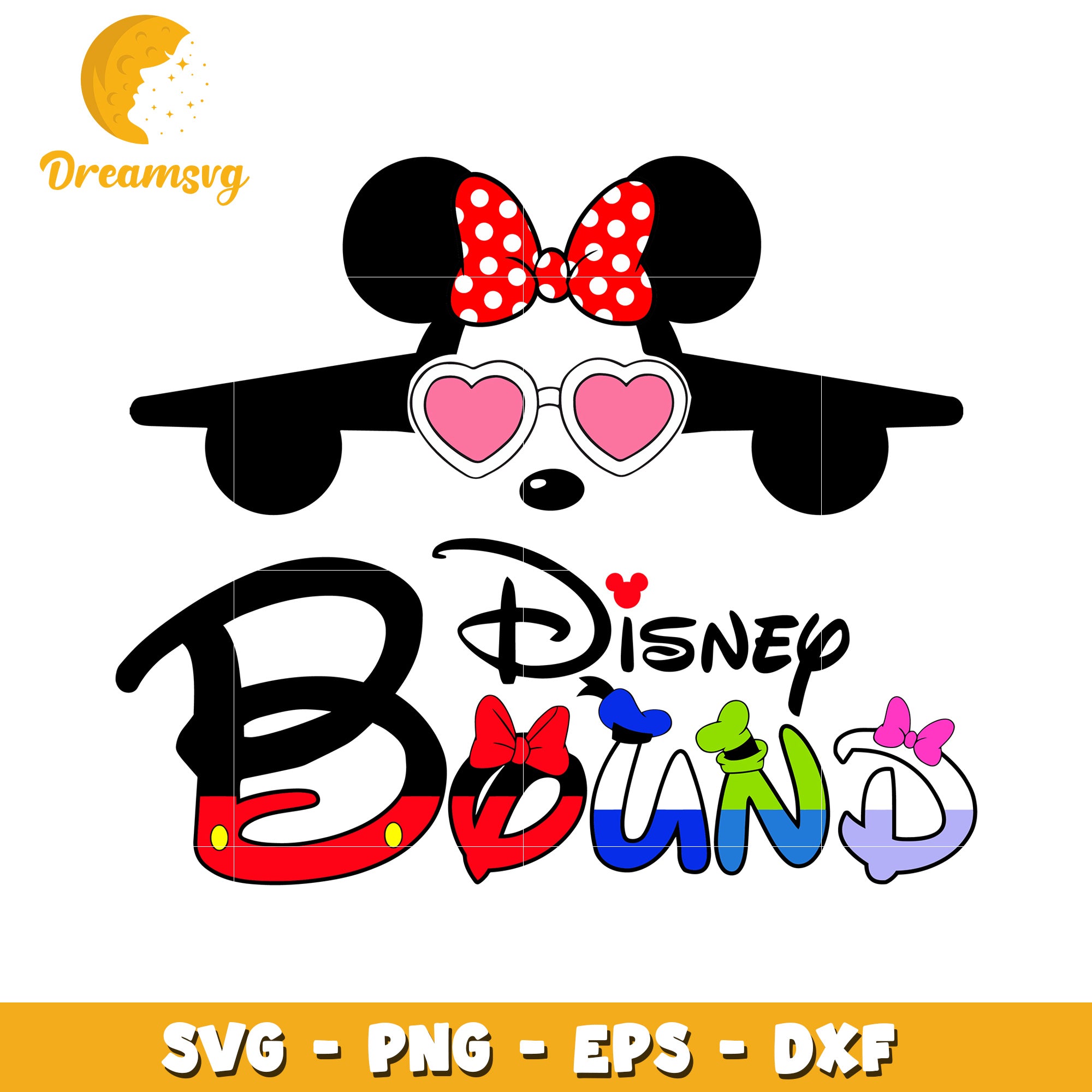 Disney Bound SVG Cut File