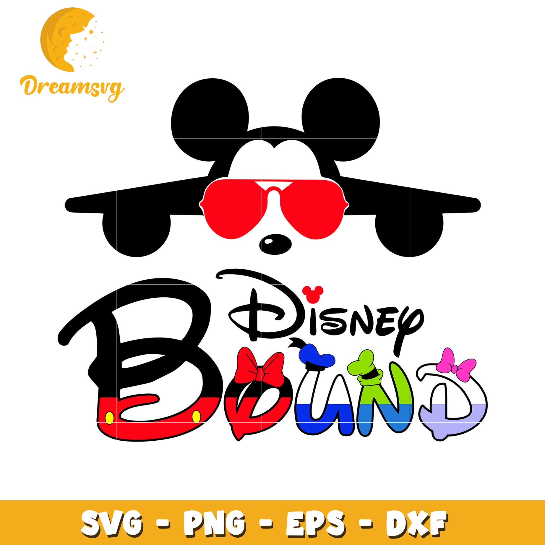 Disney Bound SVG Cut Files