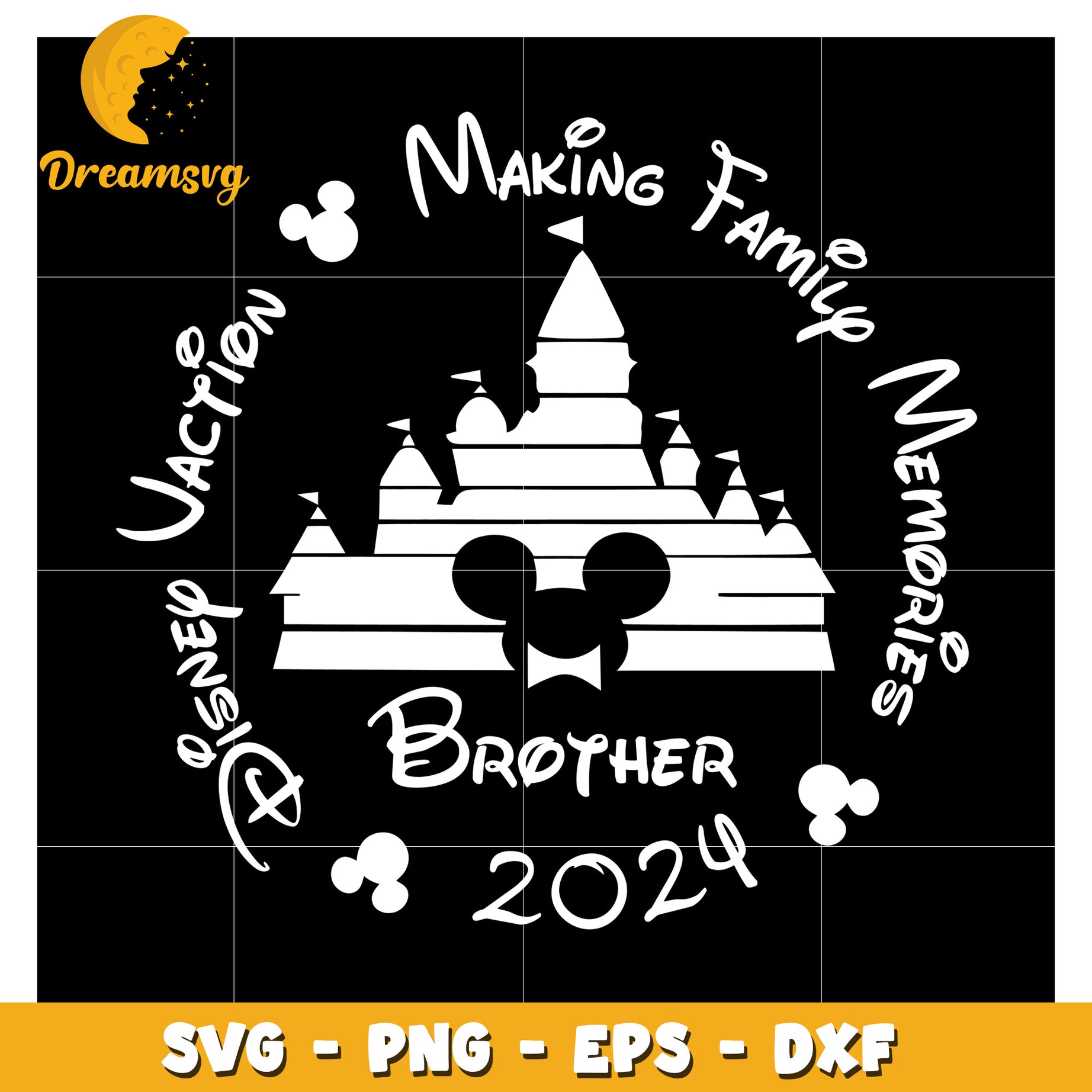 Disney Brother Family Vacation 2024 SVG