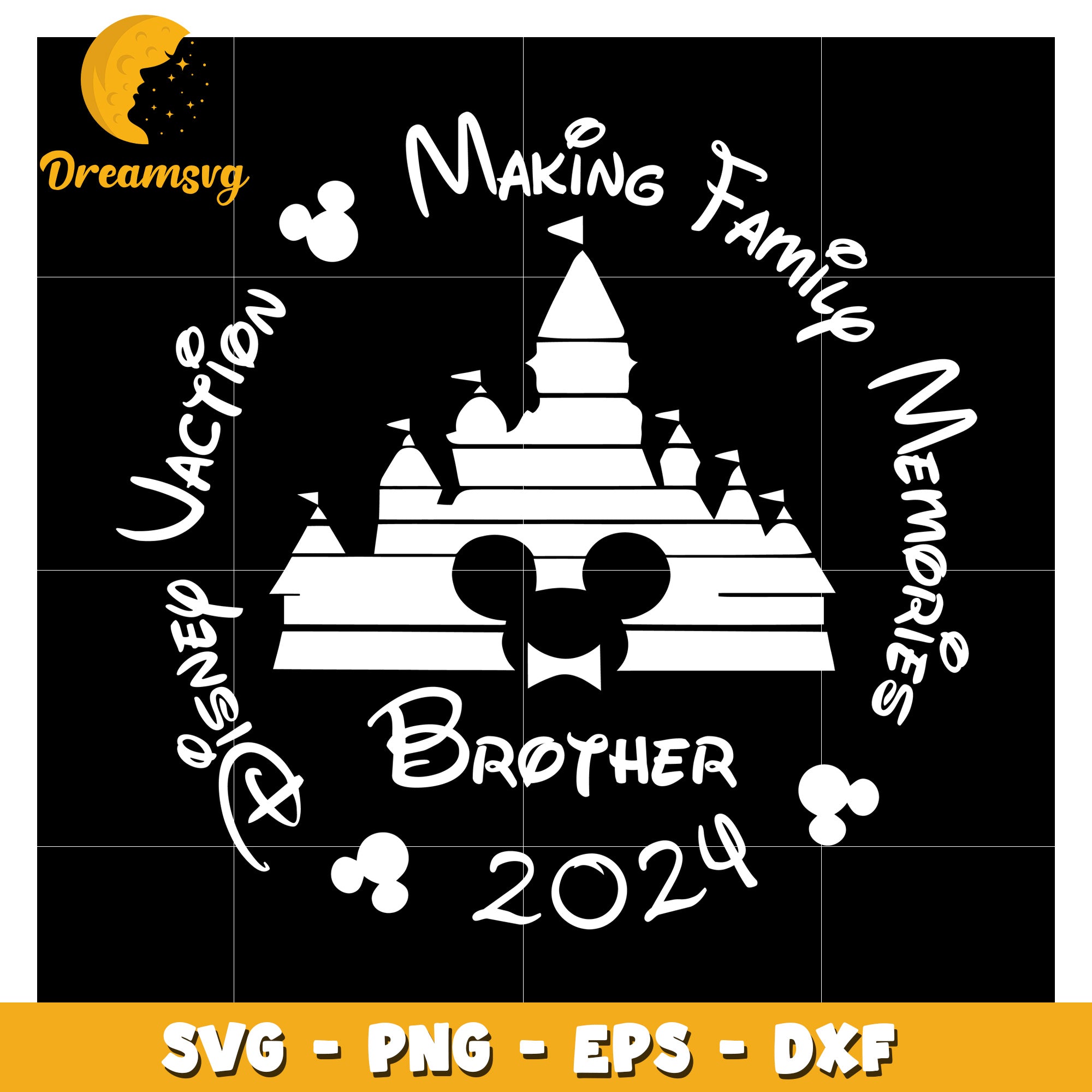 Disney Brother Family Vacation 2024 SVG