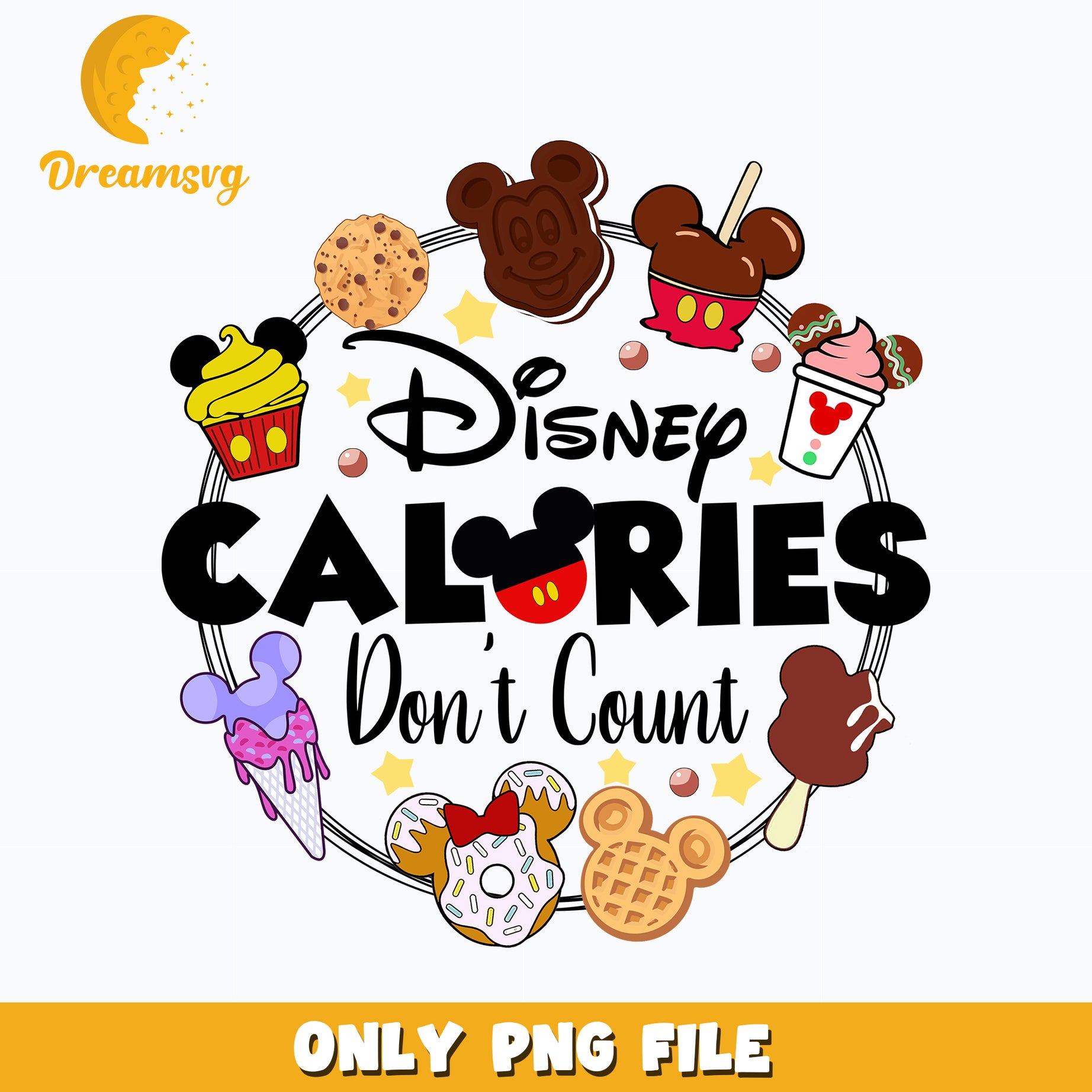 Disney Calories Don't Count png