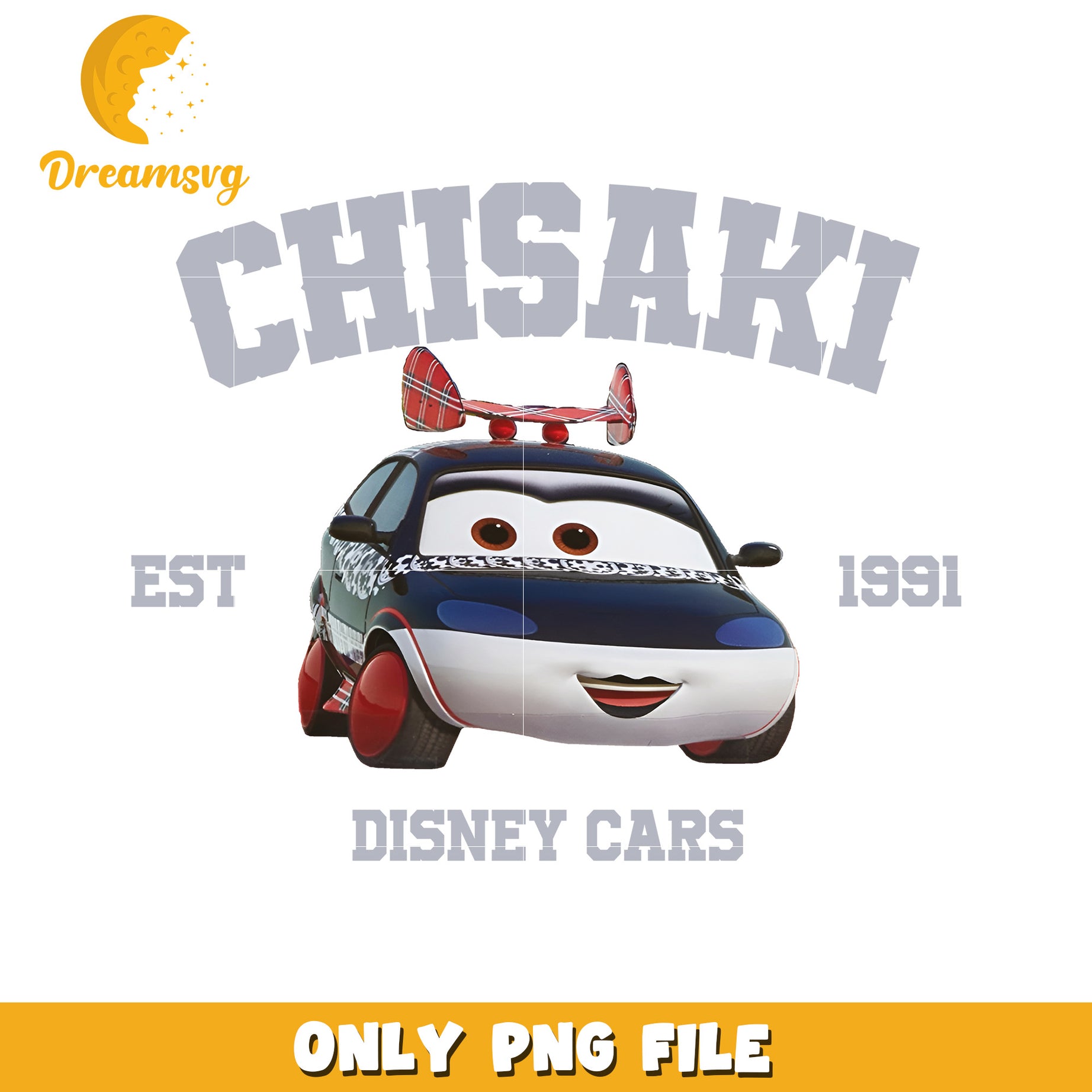 Disney Cars Chiaki PNG Image