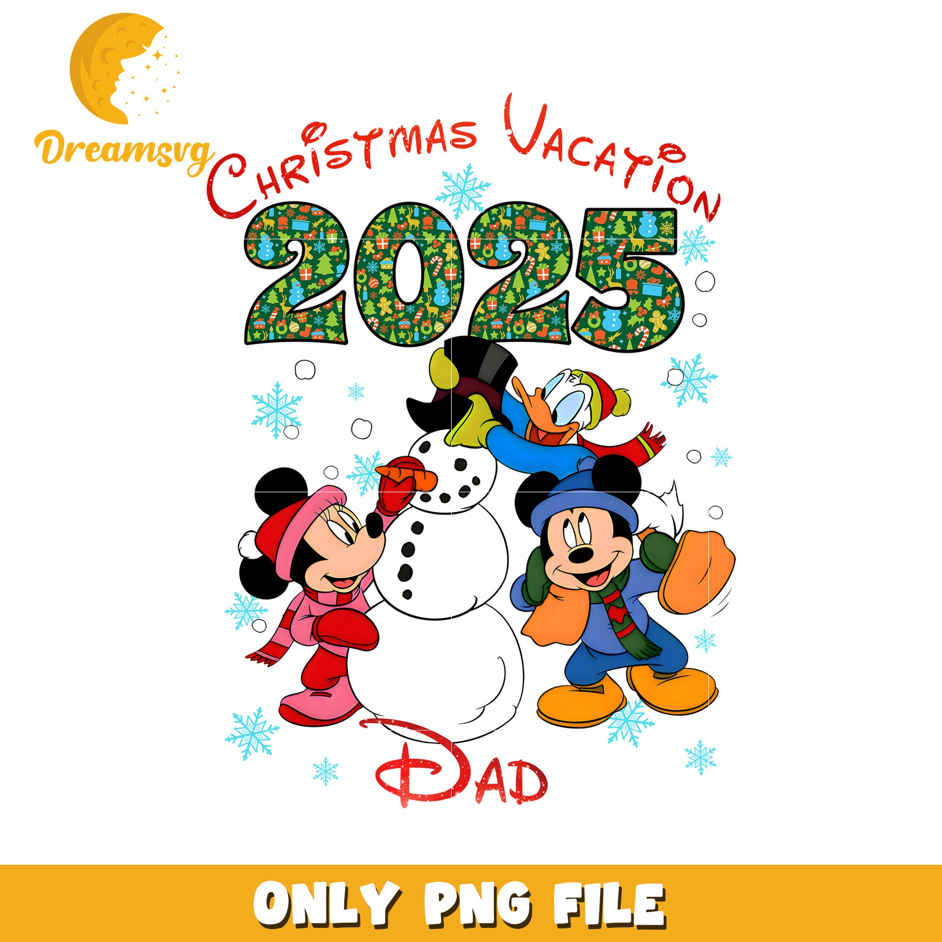 Disney Christmas 2025 PNG