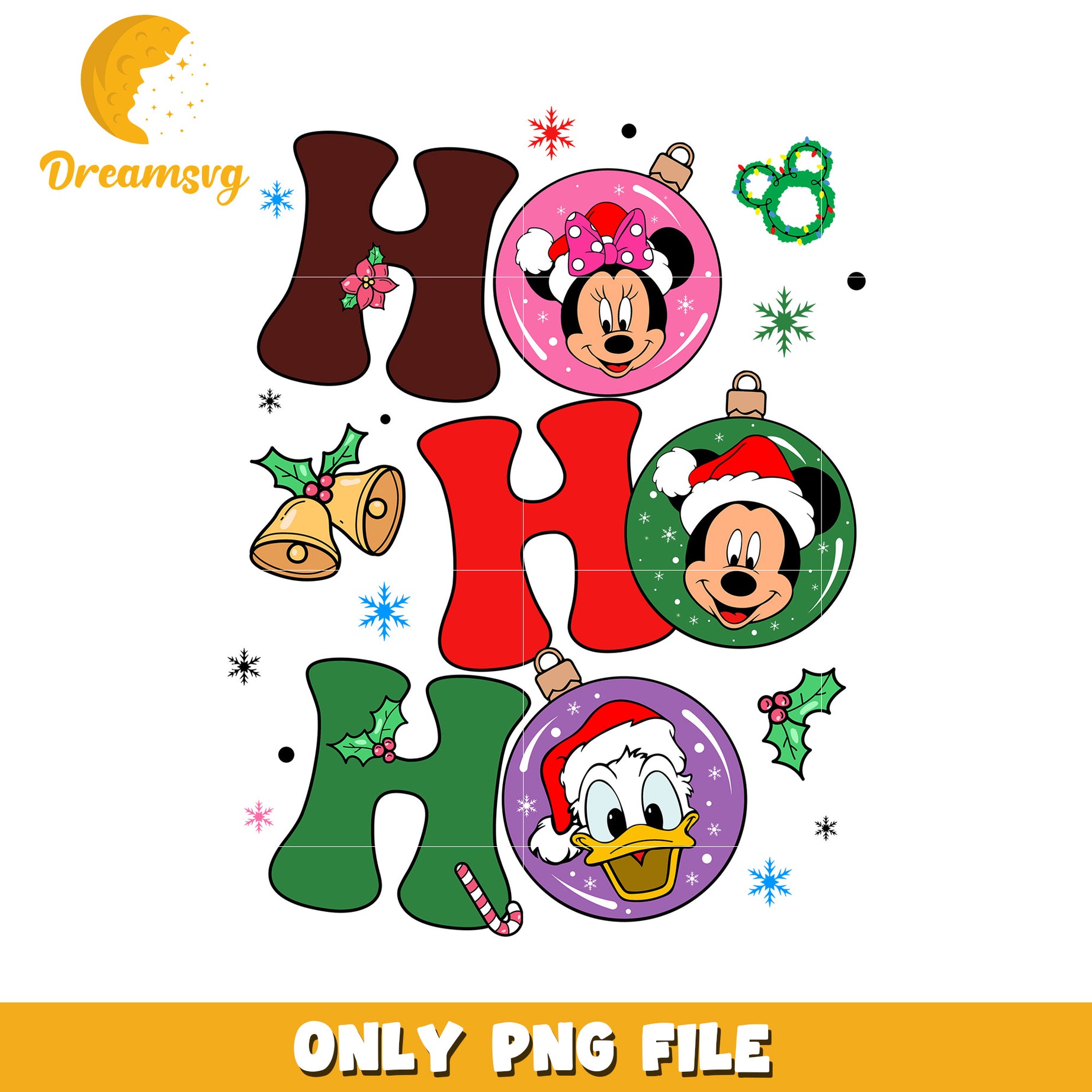 Disney Christmas HoHoHo PNG