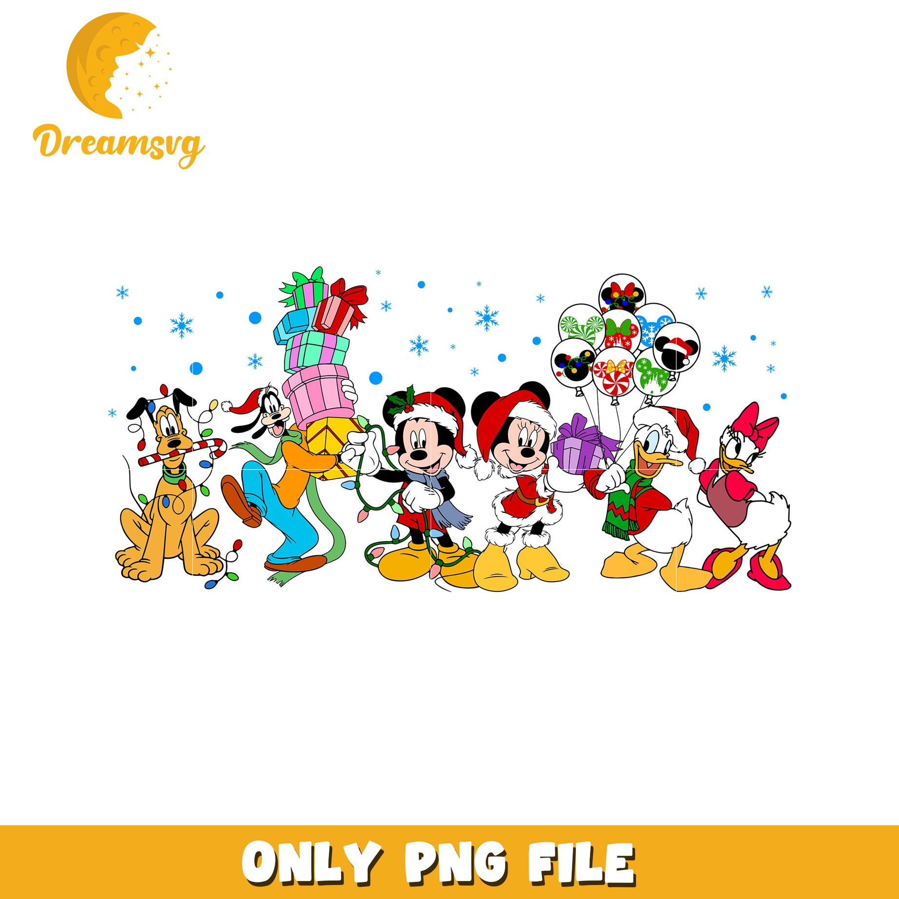 Disney Christmas PNG Image Download