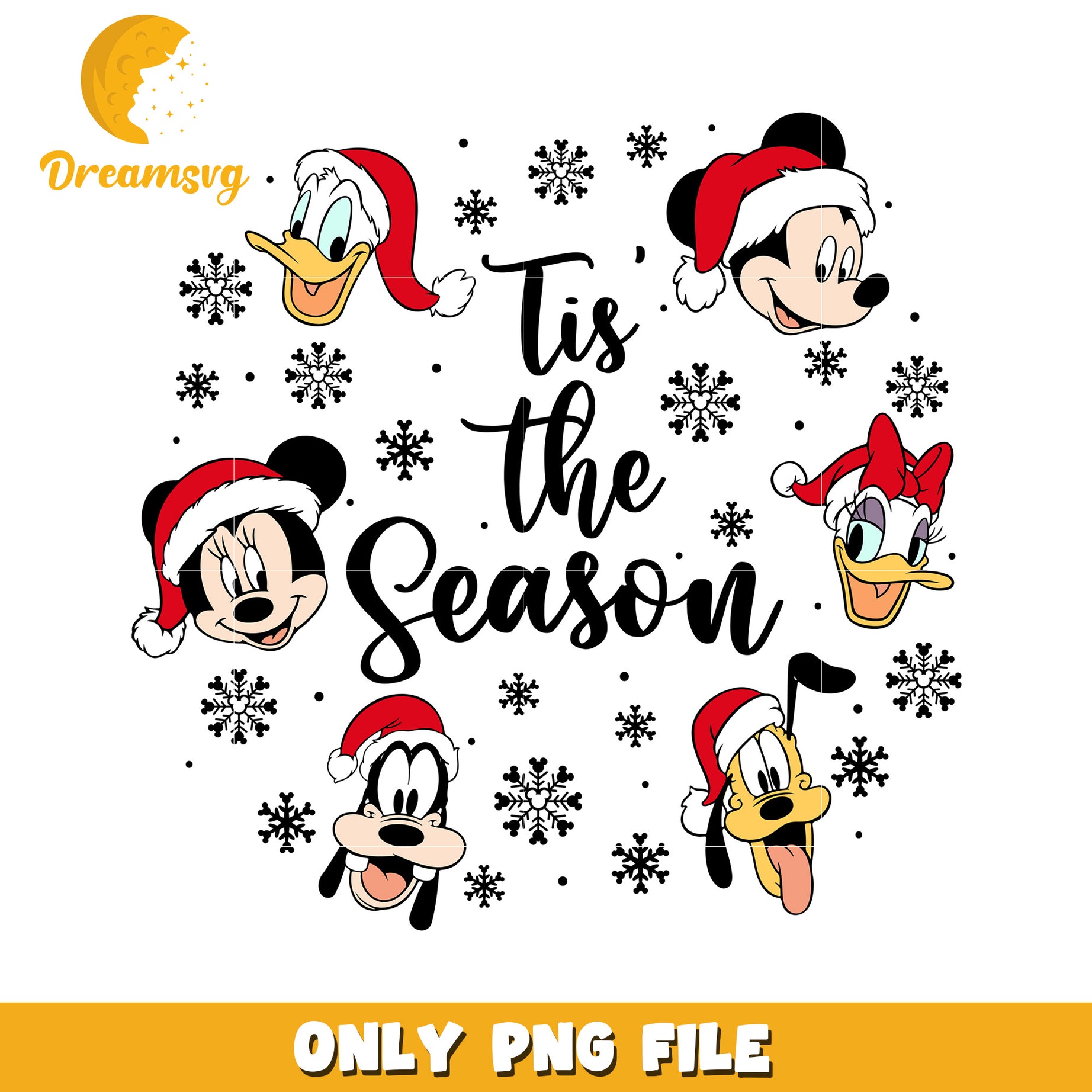 Disney Christmas PNG  Tis The Season