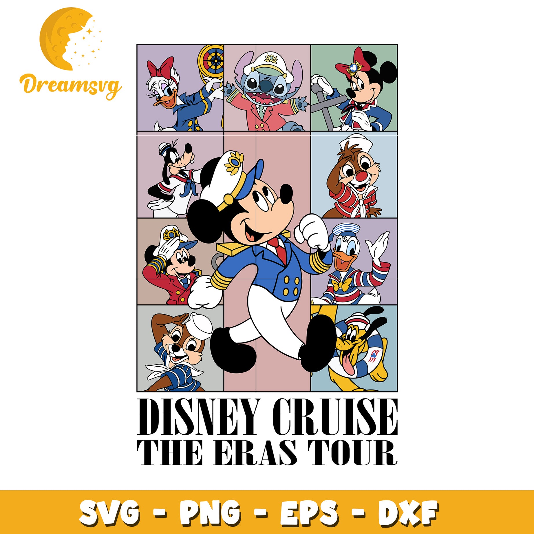 Disney Cruise Eras SVG PNG EPS DXF