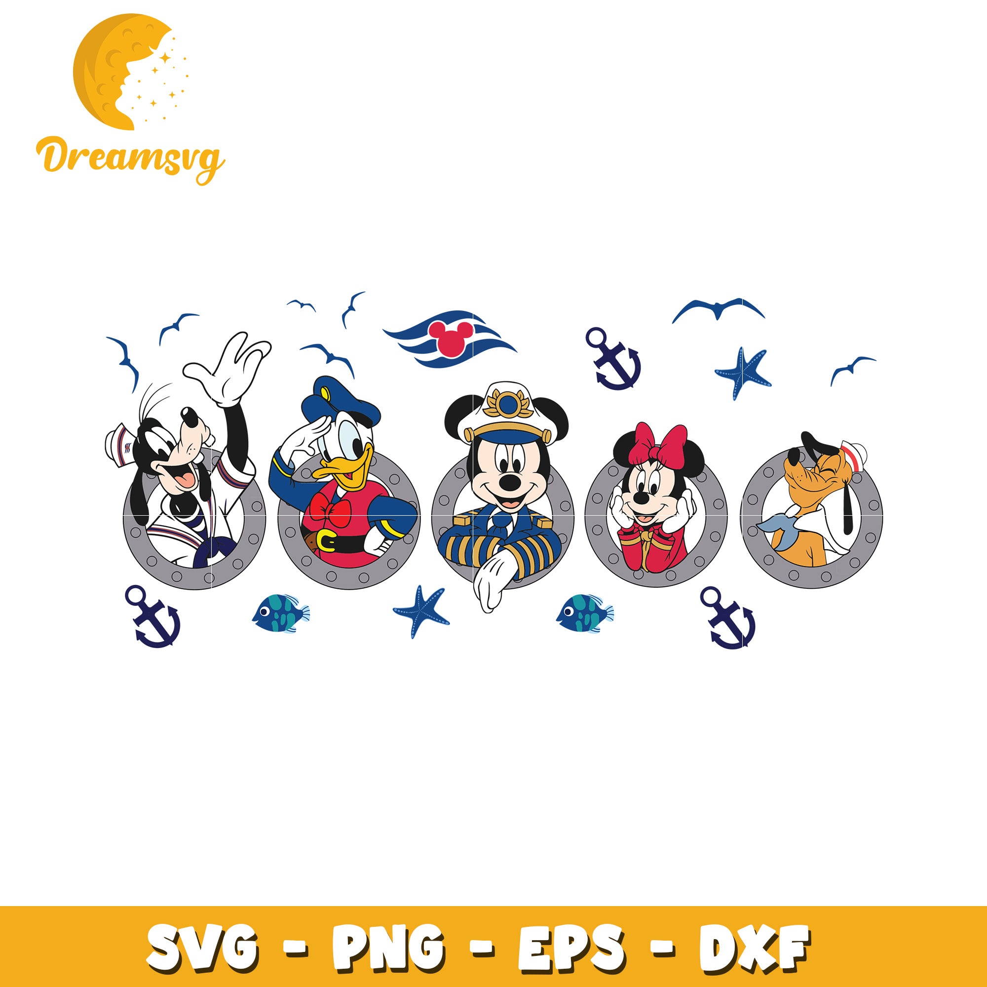 Disney Cruise SVG Bundle