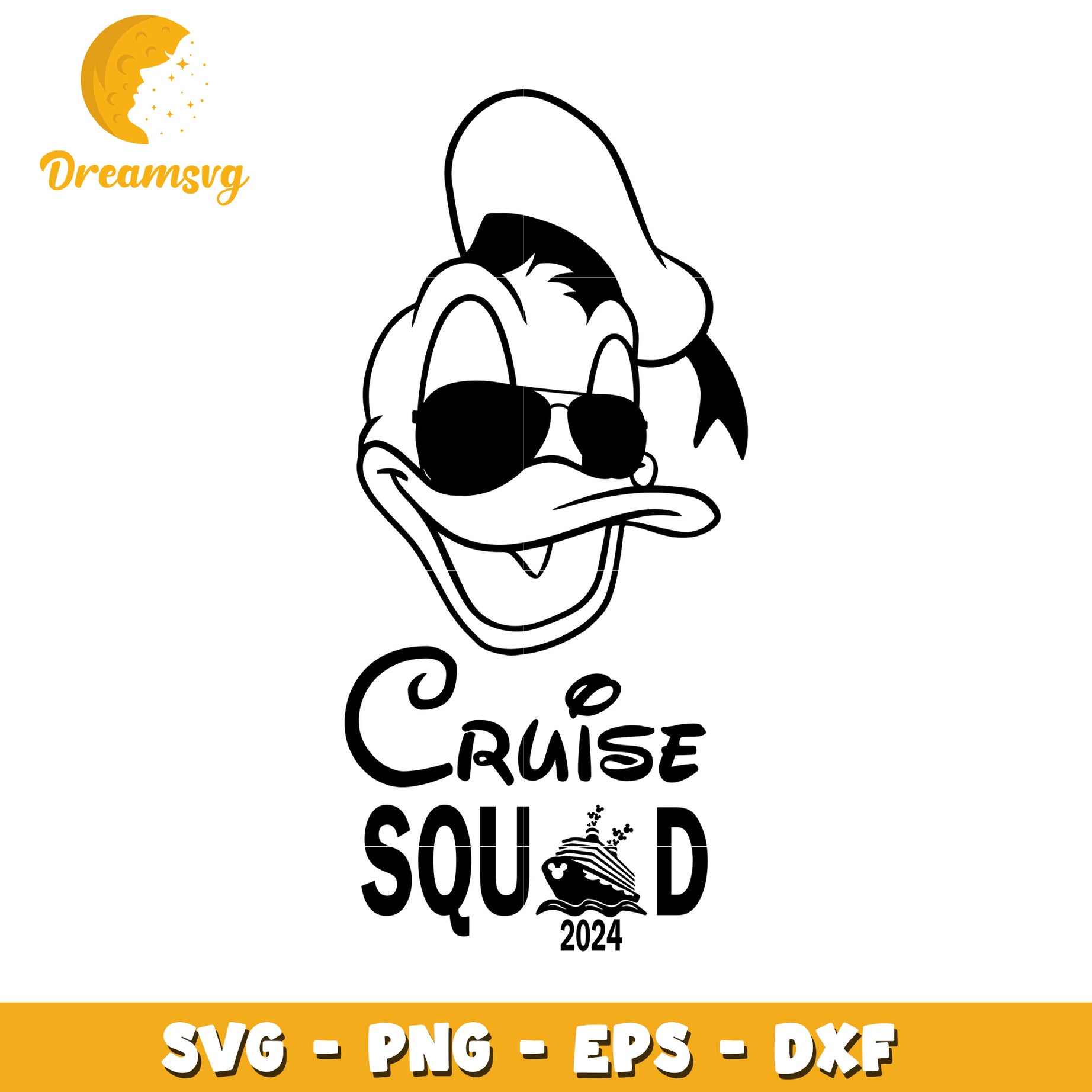 Disney Cruise Squad 2024 SVG PNG EPS DXF
