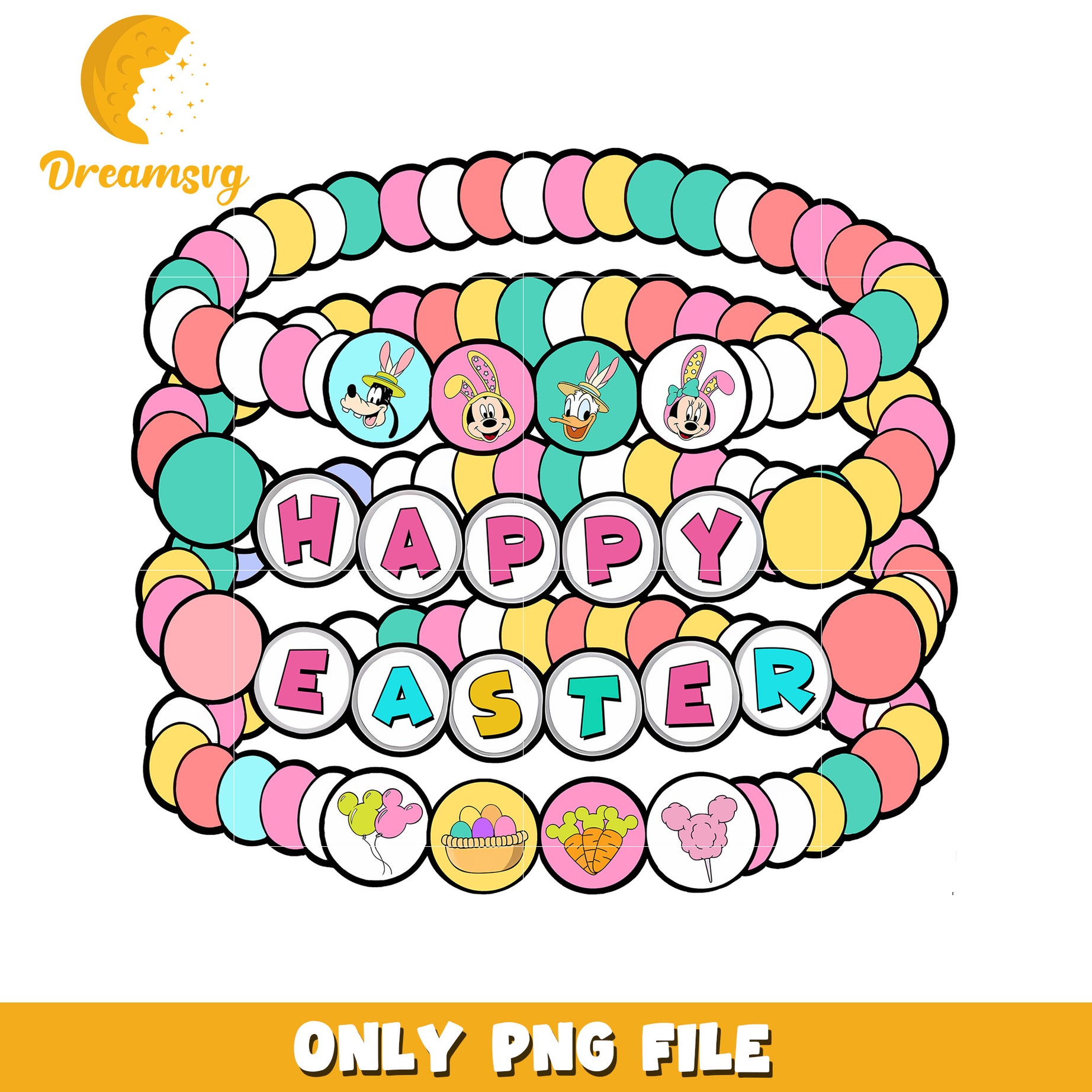 Disney Easter Bracelet PNG Download