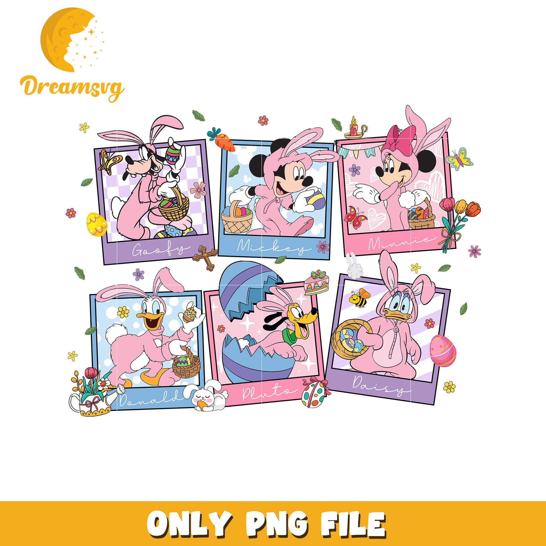 Disney Easter Bunnies PNG Download