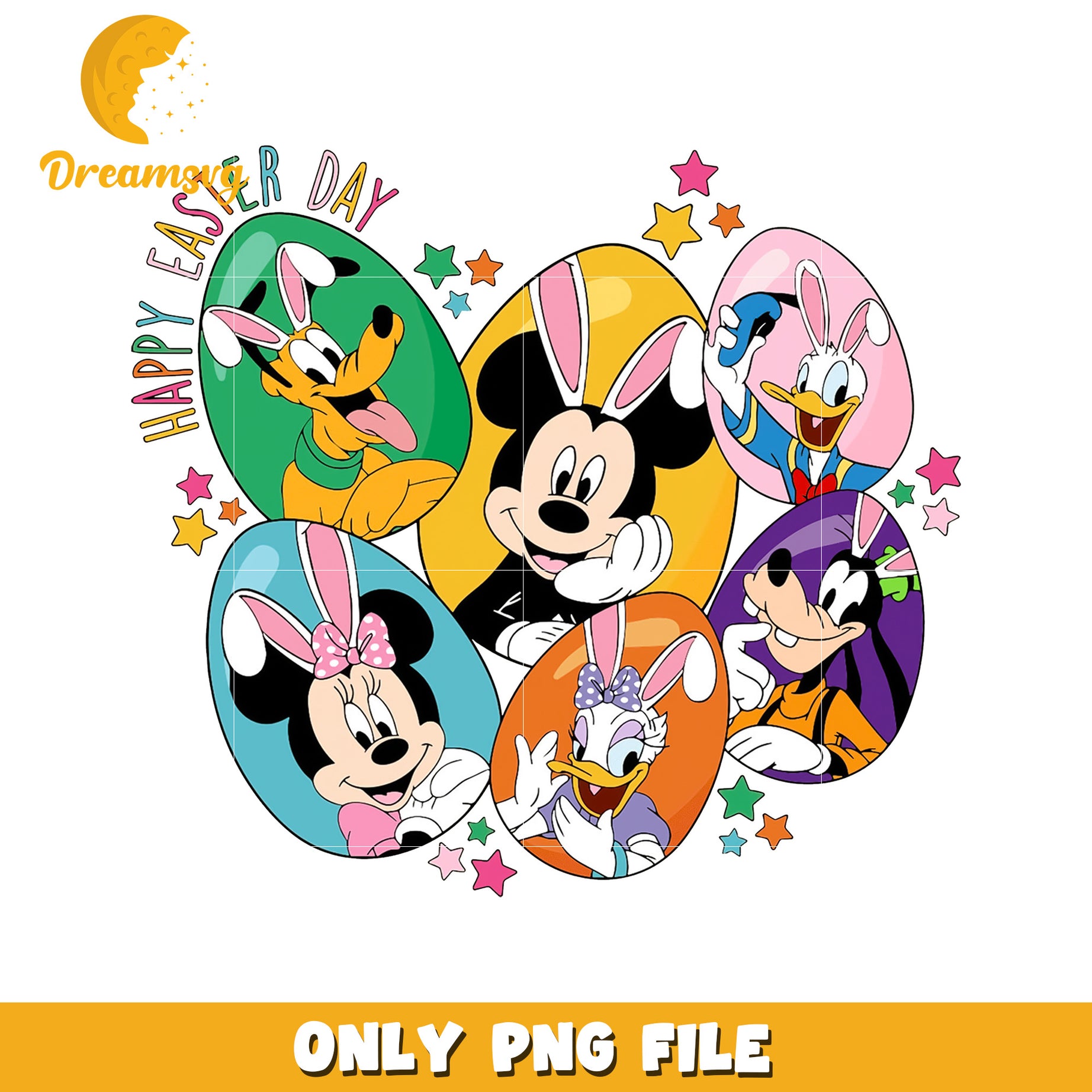 Disney Easter Eggs PNG Download