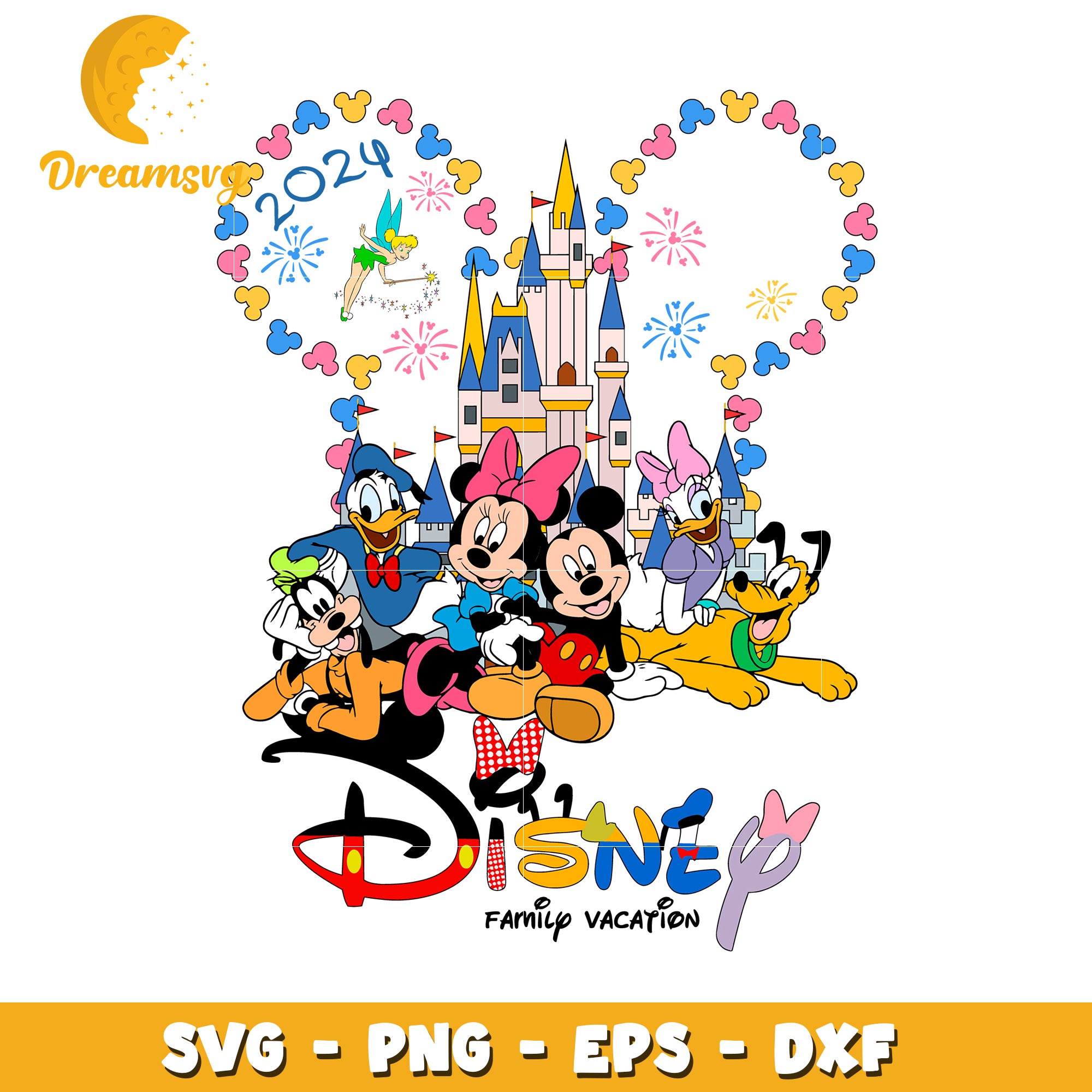 Disney Family Vacation SVG 2024