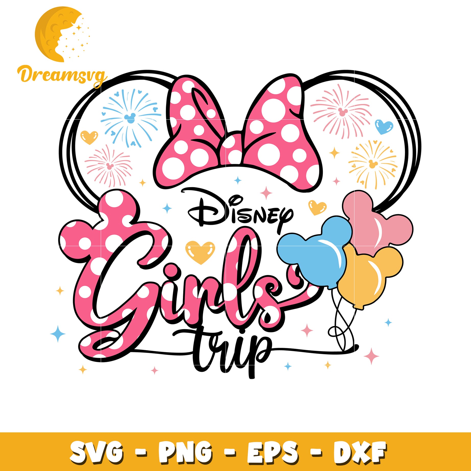 Disney Girls Trip SVG PNG EPS DXF