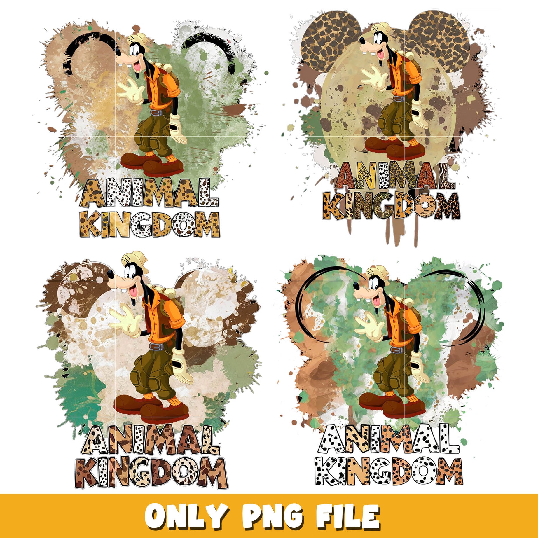 Goofy dog animal kingdom png bundle, Disney animal kingdom png, Disney png