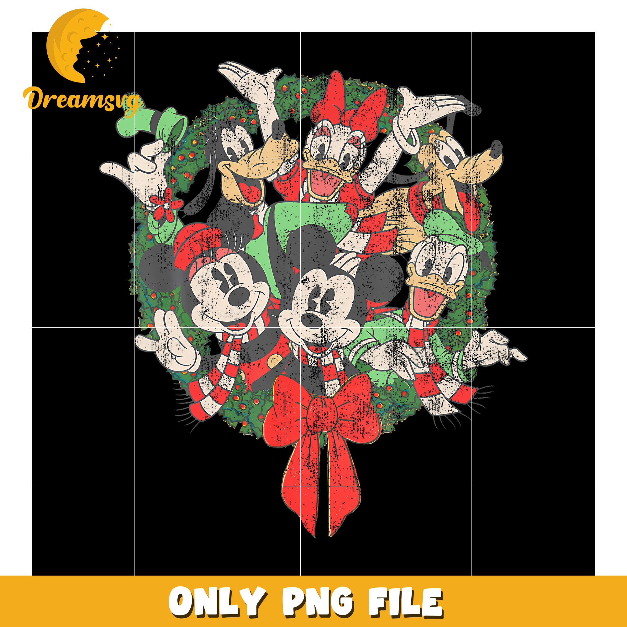 Disney Group Shot Christmas png, trending memes png, sensational six png