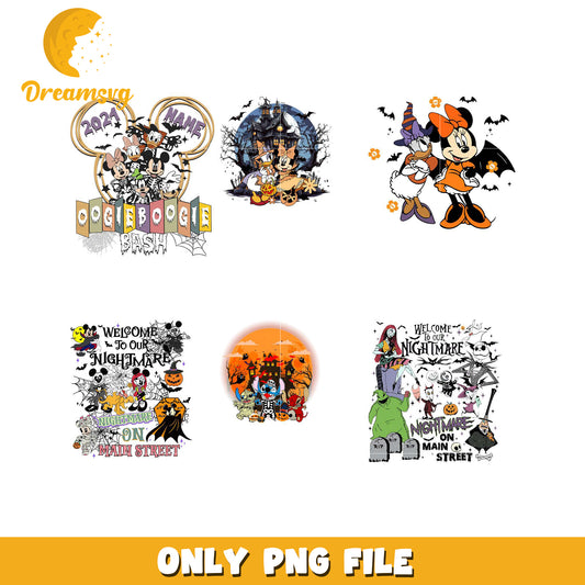 Disney Halloween Bundle PNG Files for Creative Projects