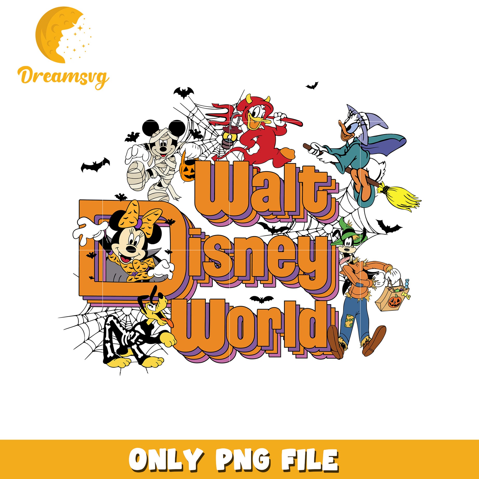 Disney Halloween PNG Download – DreamSVG Store