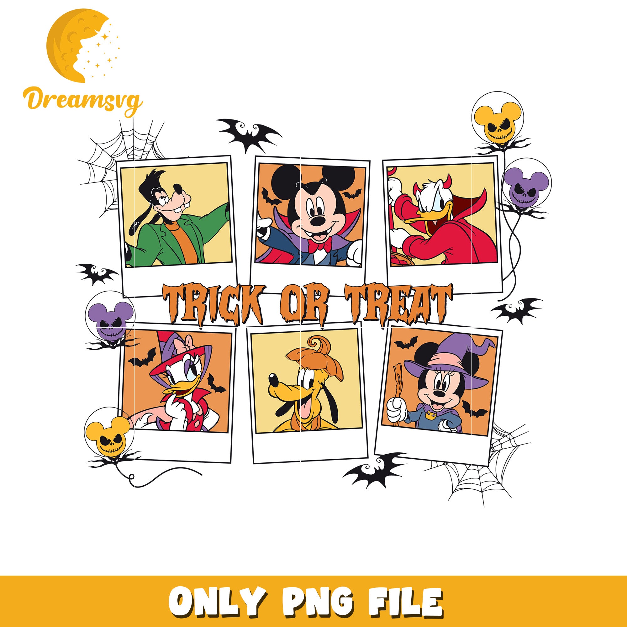 Disney Halloween PNG Images – DreamSVG Store