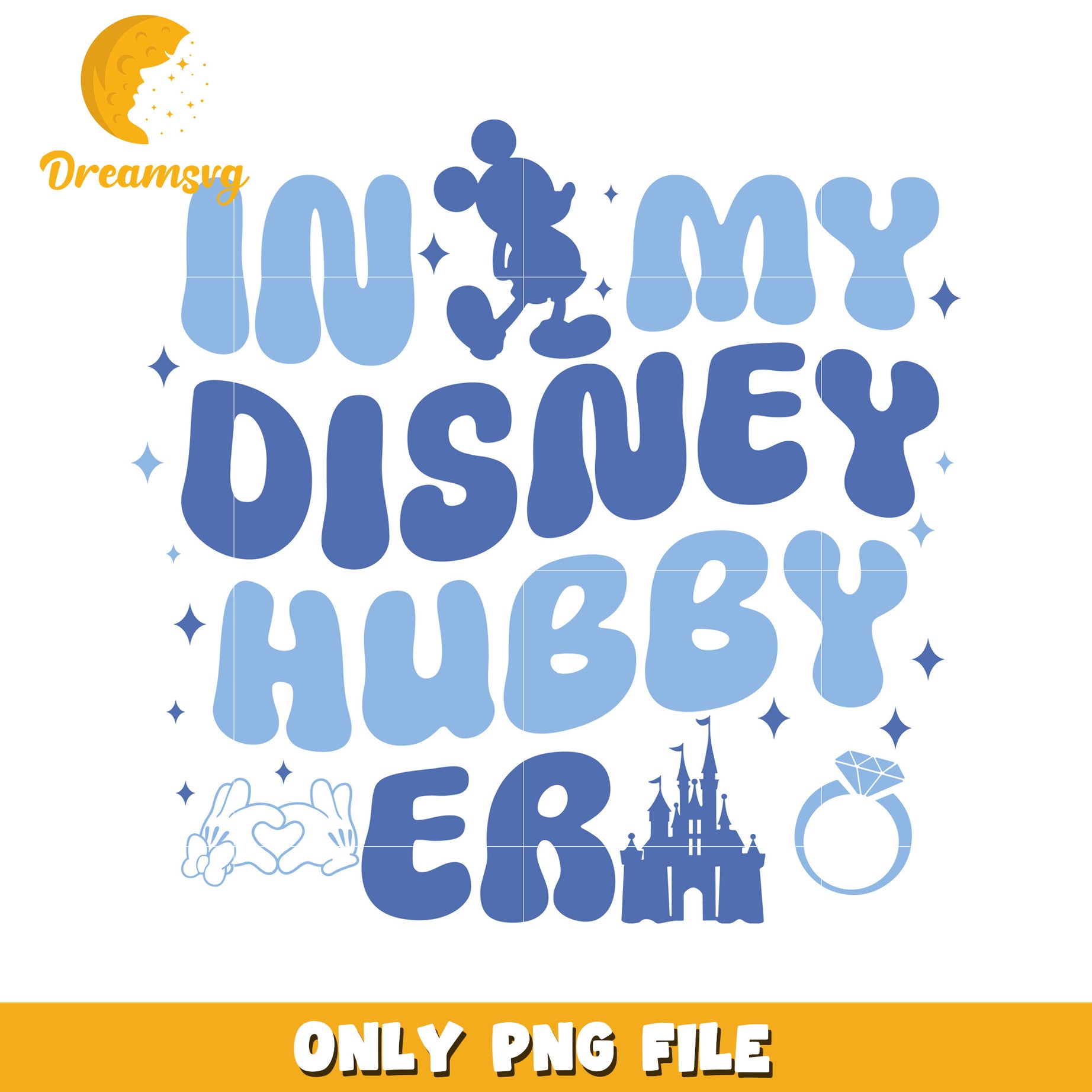 Disney Hubby PNG Sublimation Design