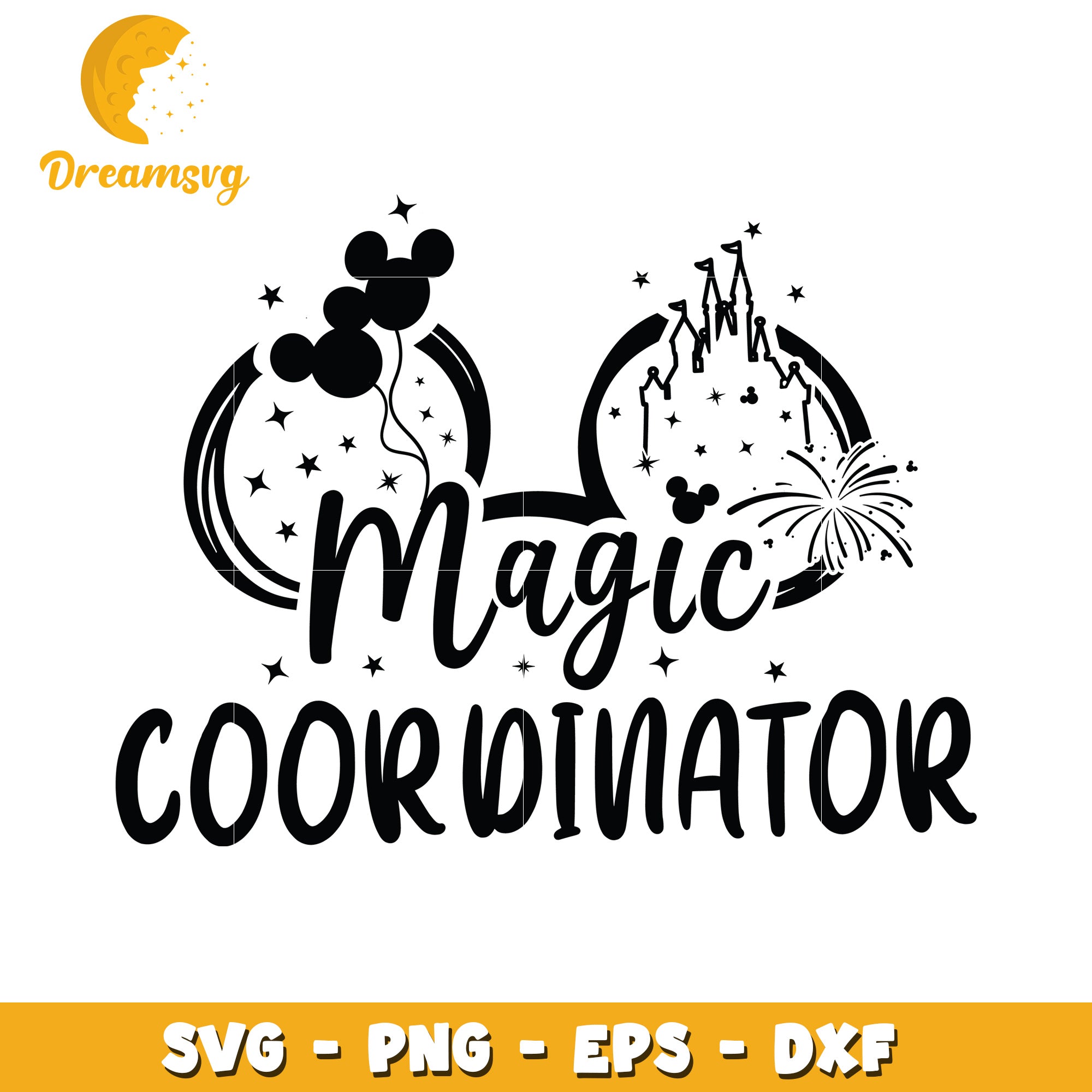Disney Magic Coordinator SVG Cut File