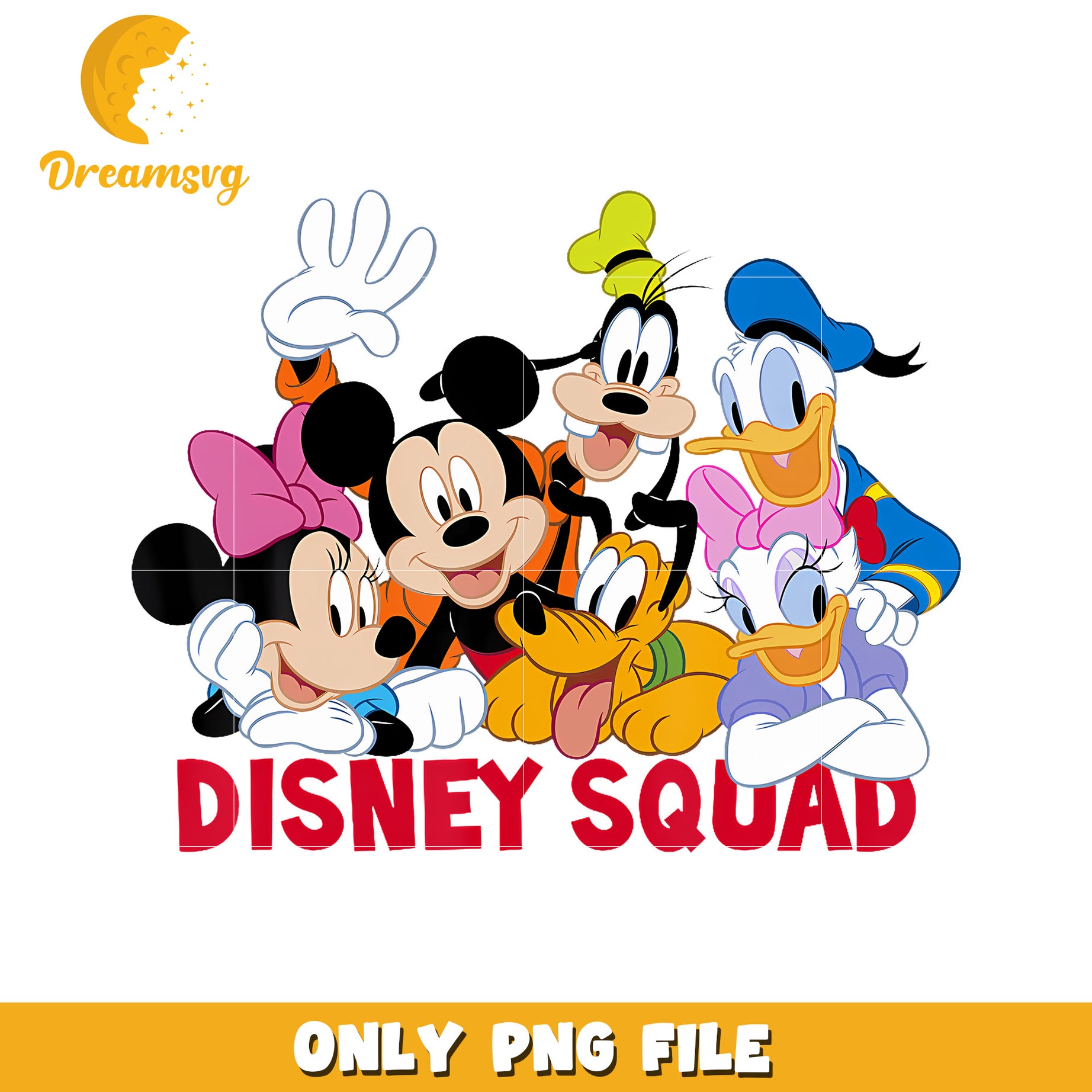 Disney Mickey And Friends png, trending memes png, disney squad png