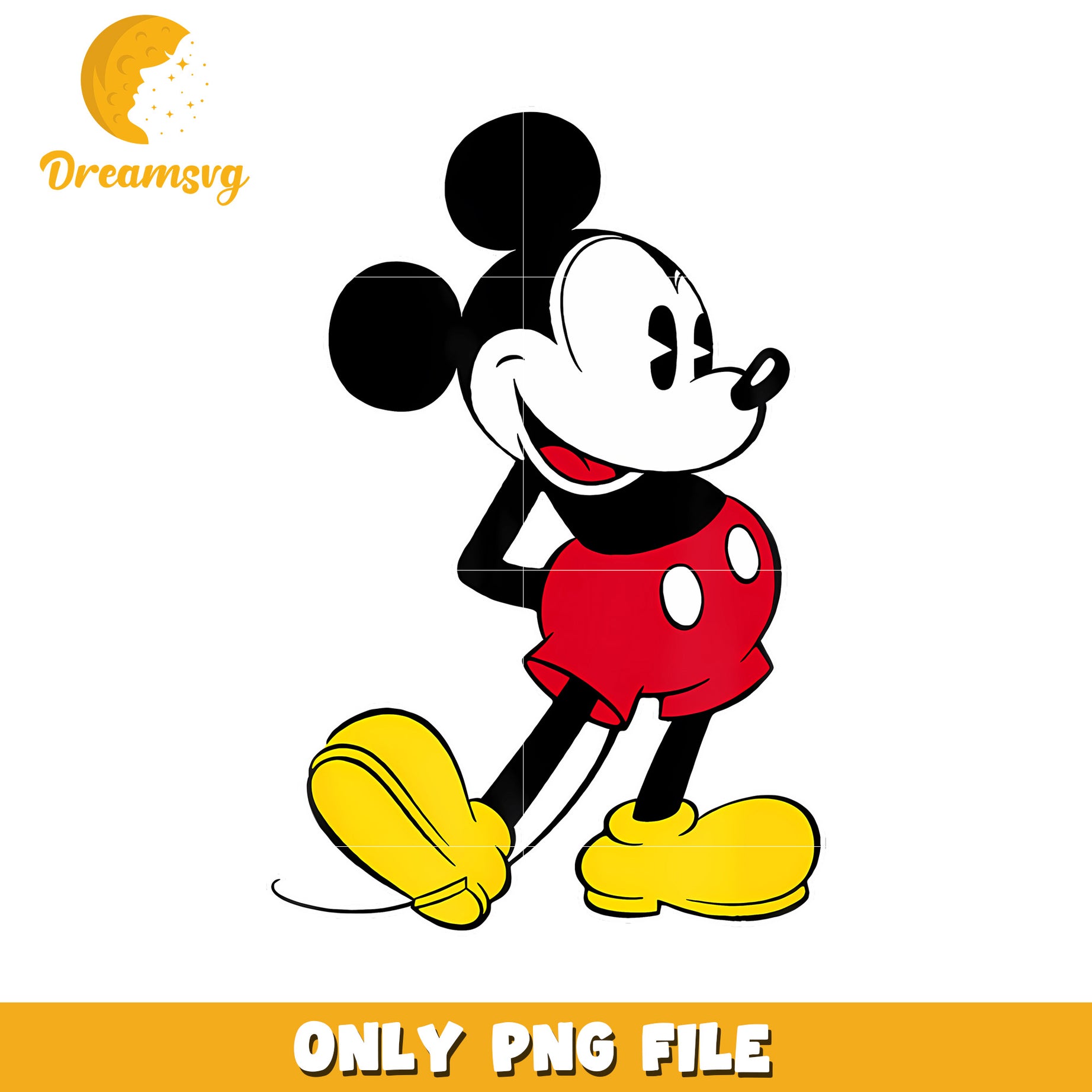 Disney Mickey Mouse Classic Pose png, halloween candy png, trick or treat png