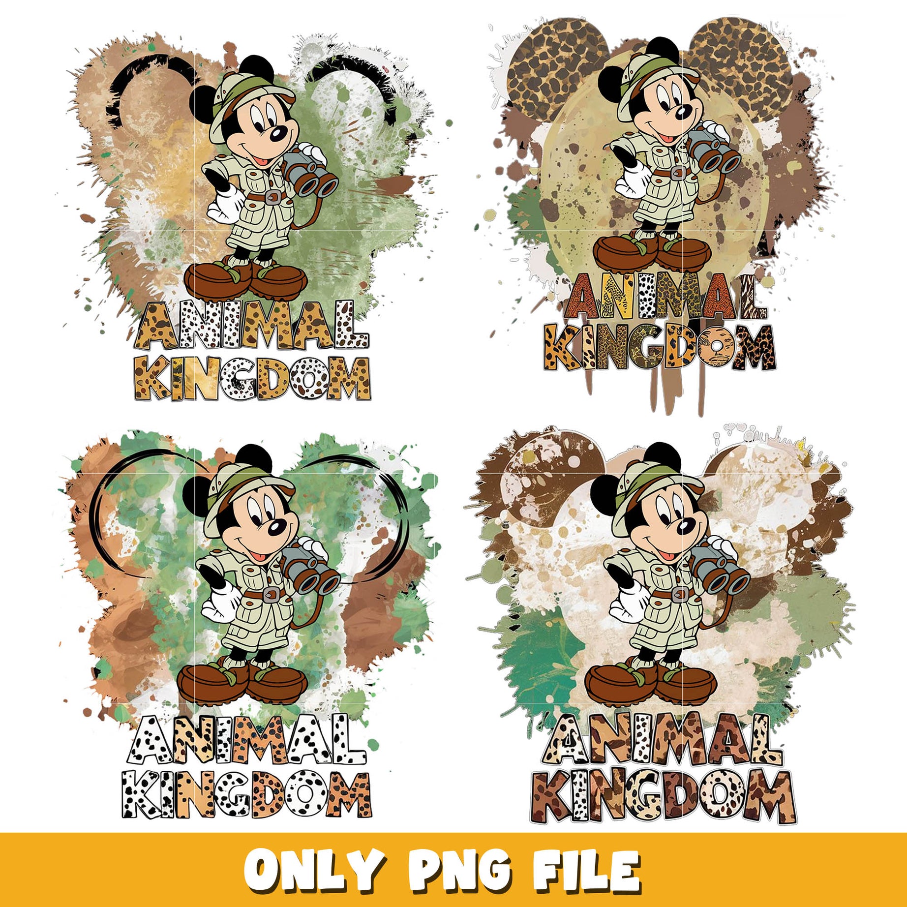 Disney mickey animal kingdom png bundle, Disney animal kingdom png, Disney png