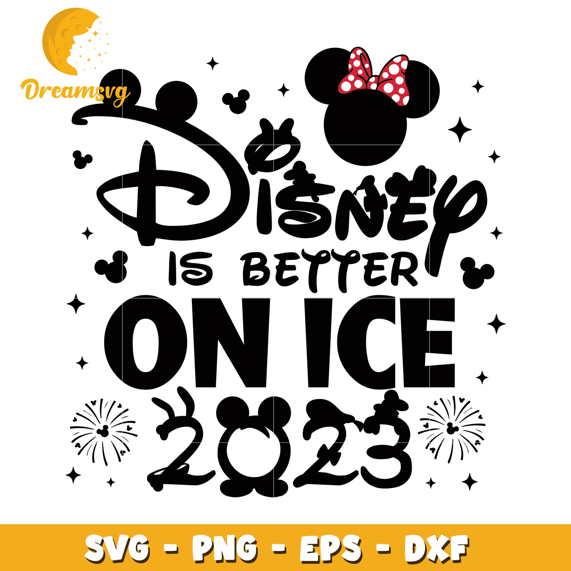 Disney On Ice 2023 SVG PNG EPS DXF