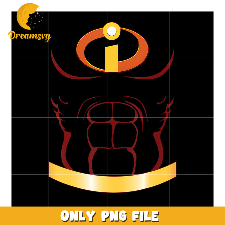 Disney Pixar The Incredibles Halloween png, funny designs​​ png, disney hero png