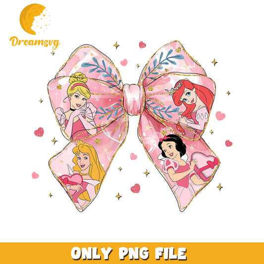 Disney Princess Bow PNG Sublimation