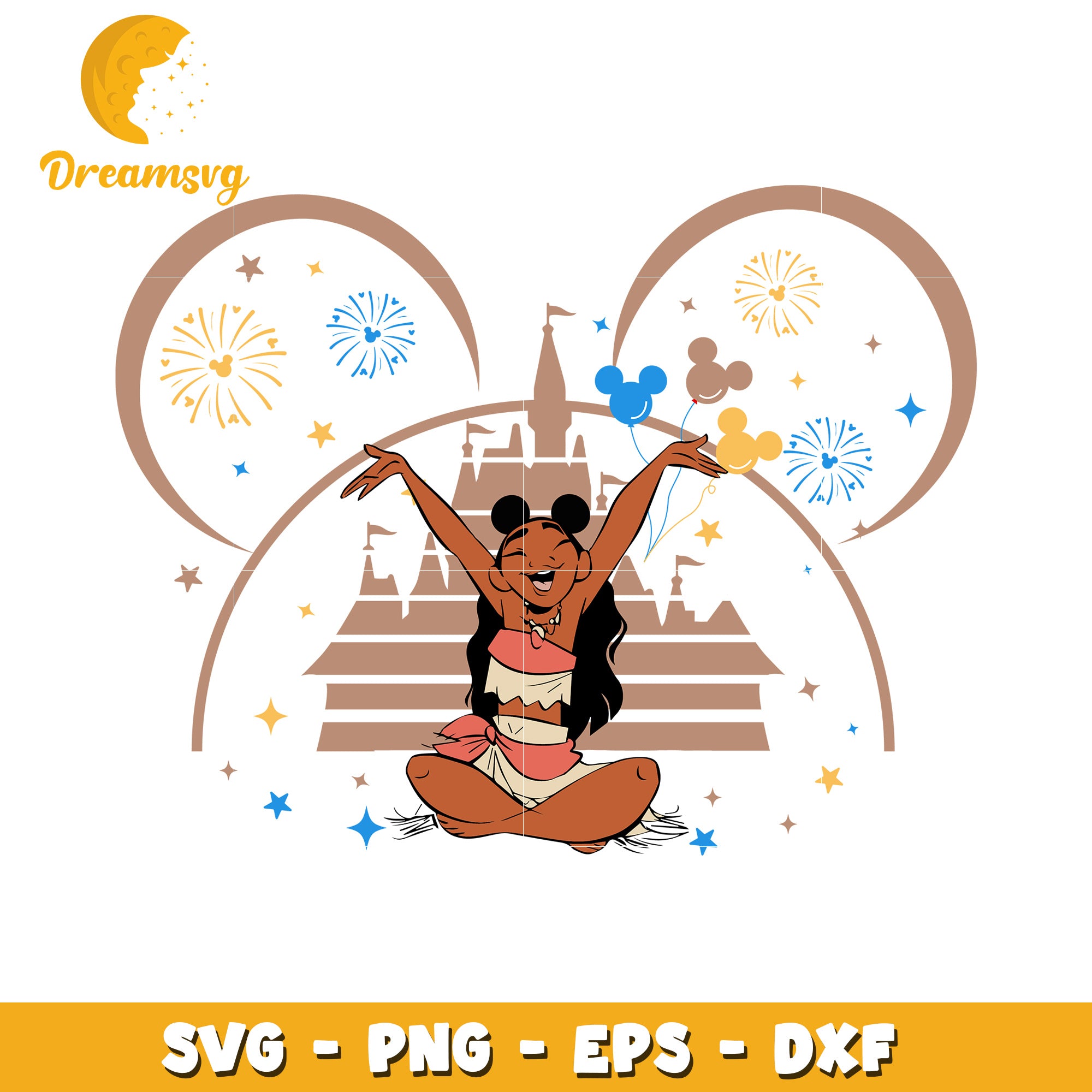 Disney Princess SVG Cut File