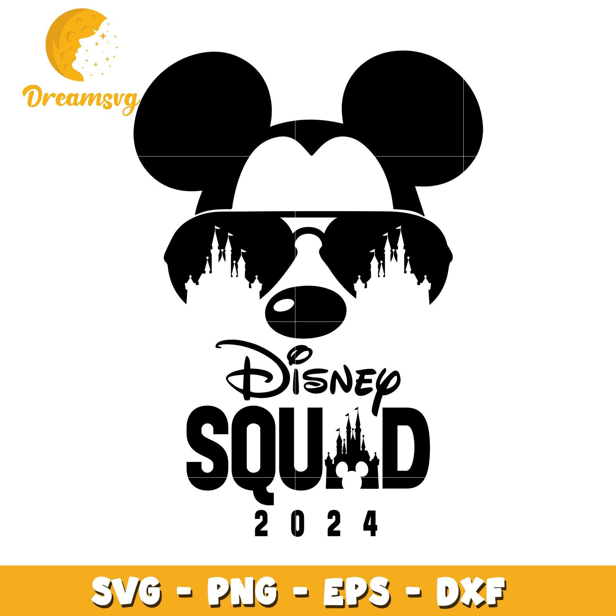 Disney Squad 2024 SVG Mickey Mouse