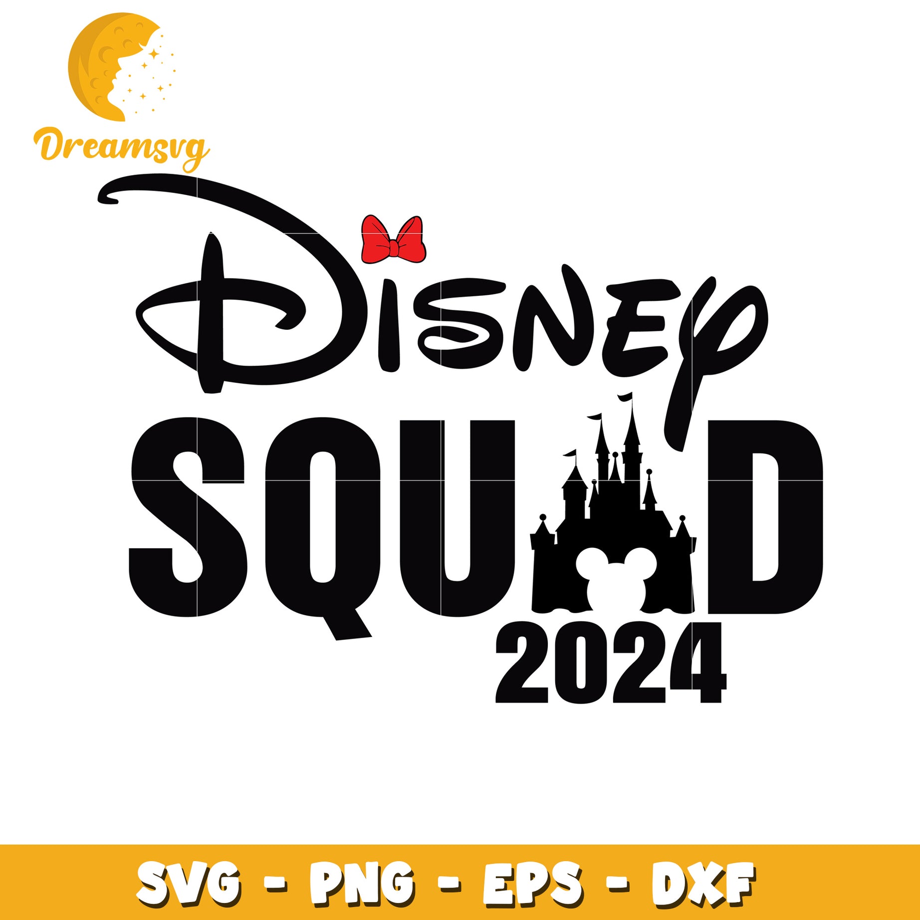 Disney Squad 2024 SVG PNG EPS DXF