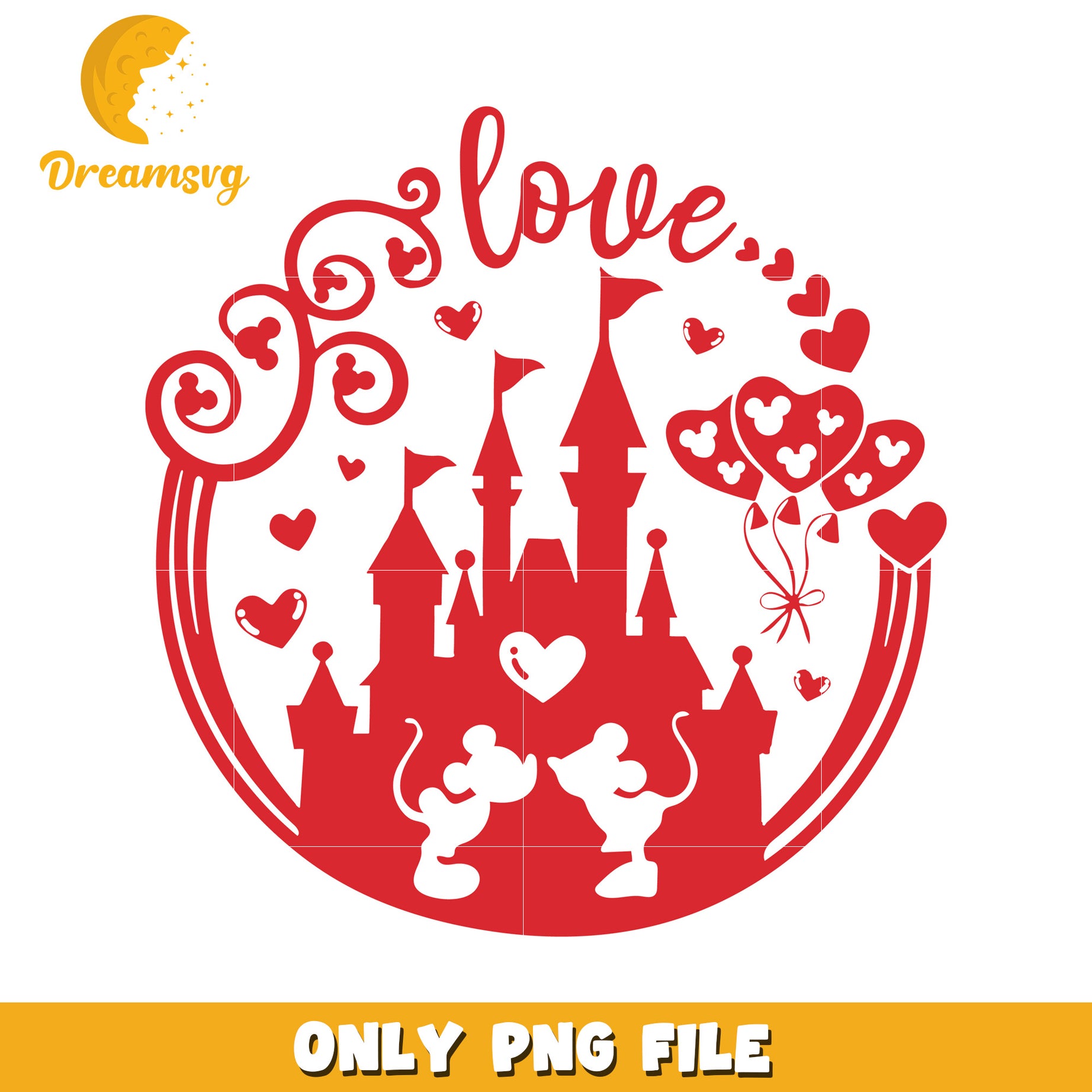 Disney Valentines Mickey PNG