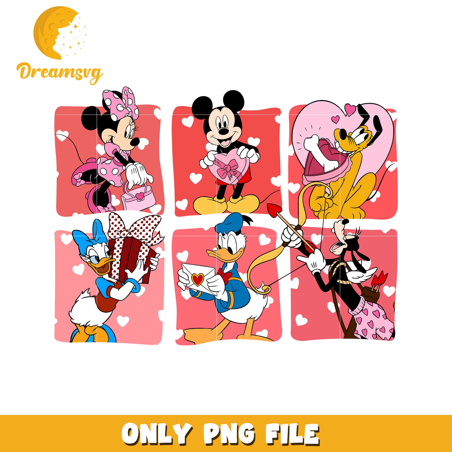 Disney Valentines PNG Clipart