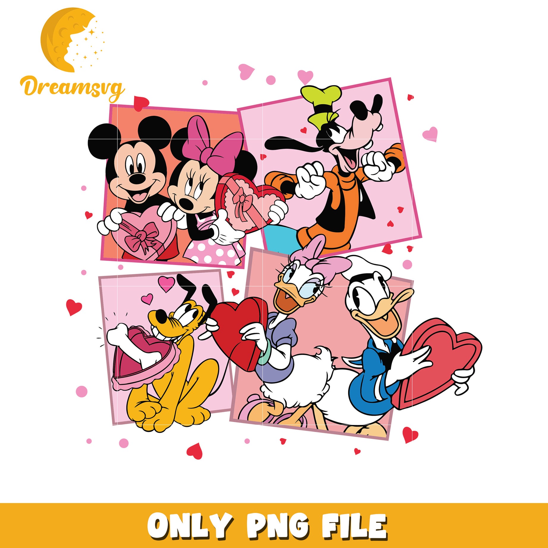 Disney Valentines PNG Clipart