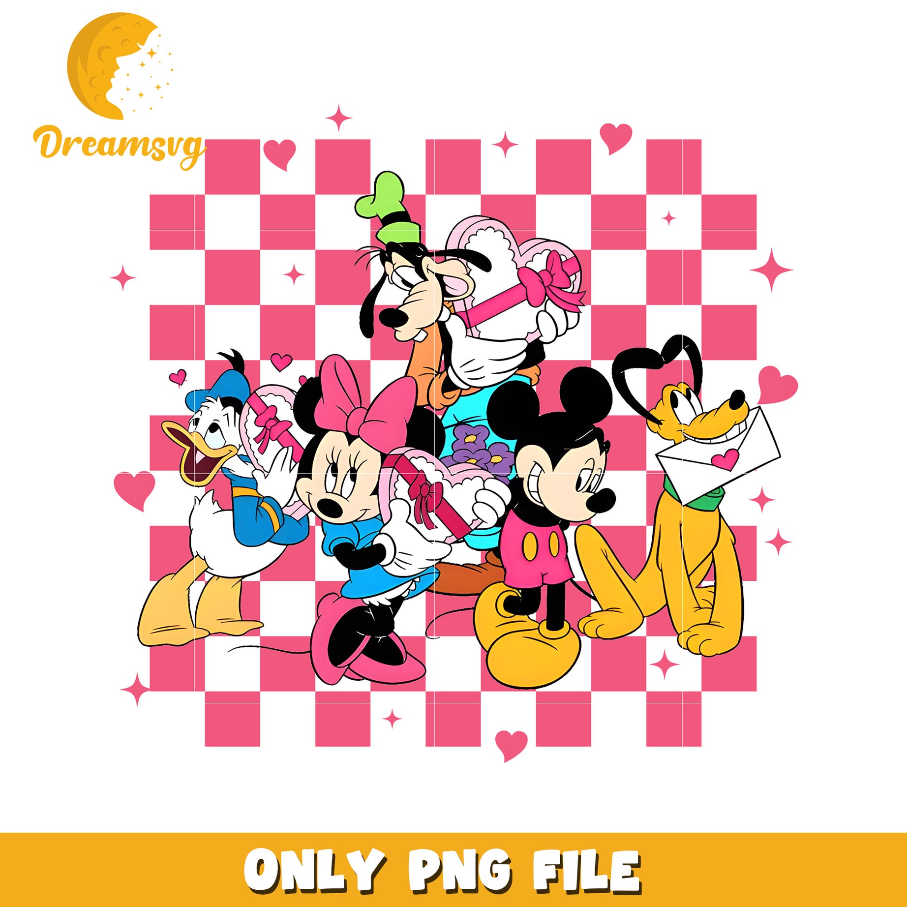 Disney Valentines PNG Image