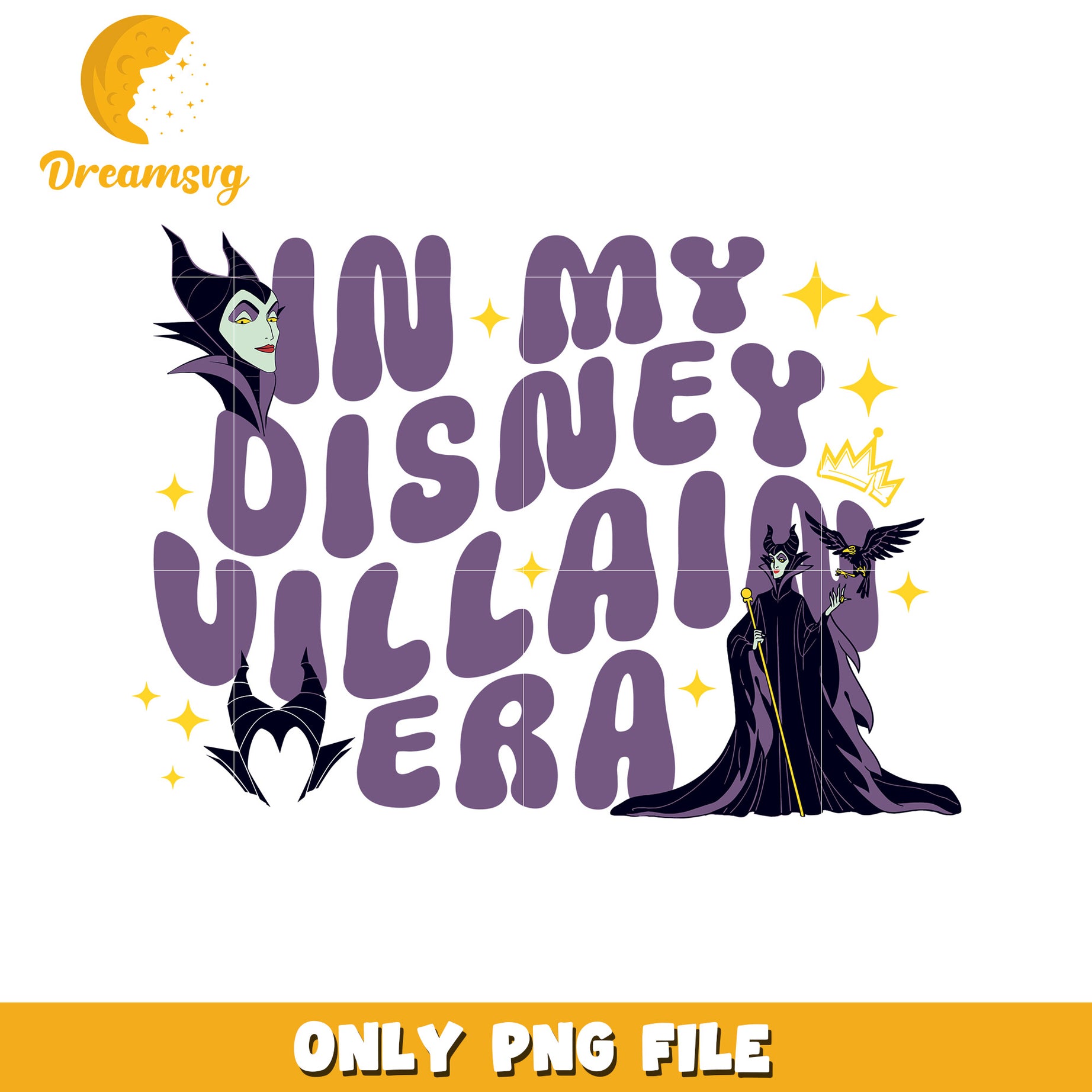 Disney Villain Era PNG Design