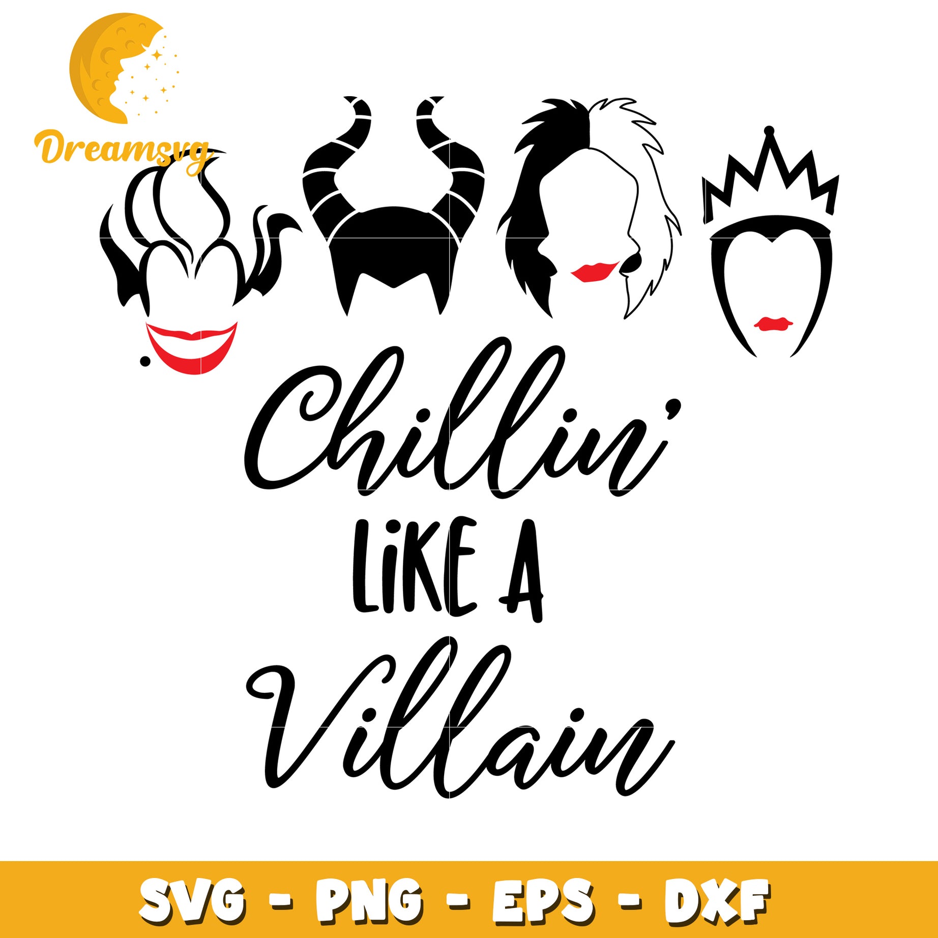 Disney Villains SVG Cut Files